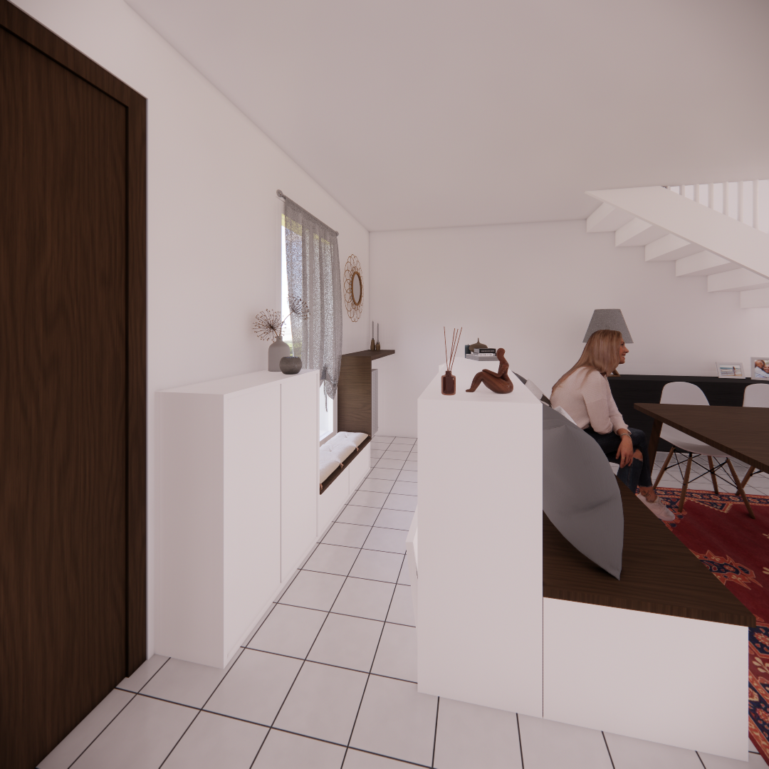 Etude pour la rénovation d'une maison individuelle à Vitry-sur-Seine (94)