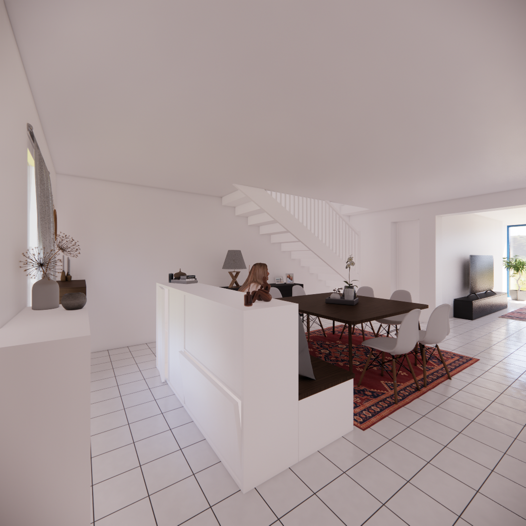 Etude pour la rénovation d'une maison individuelle à Vitry-sur-Seine (94)