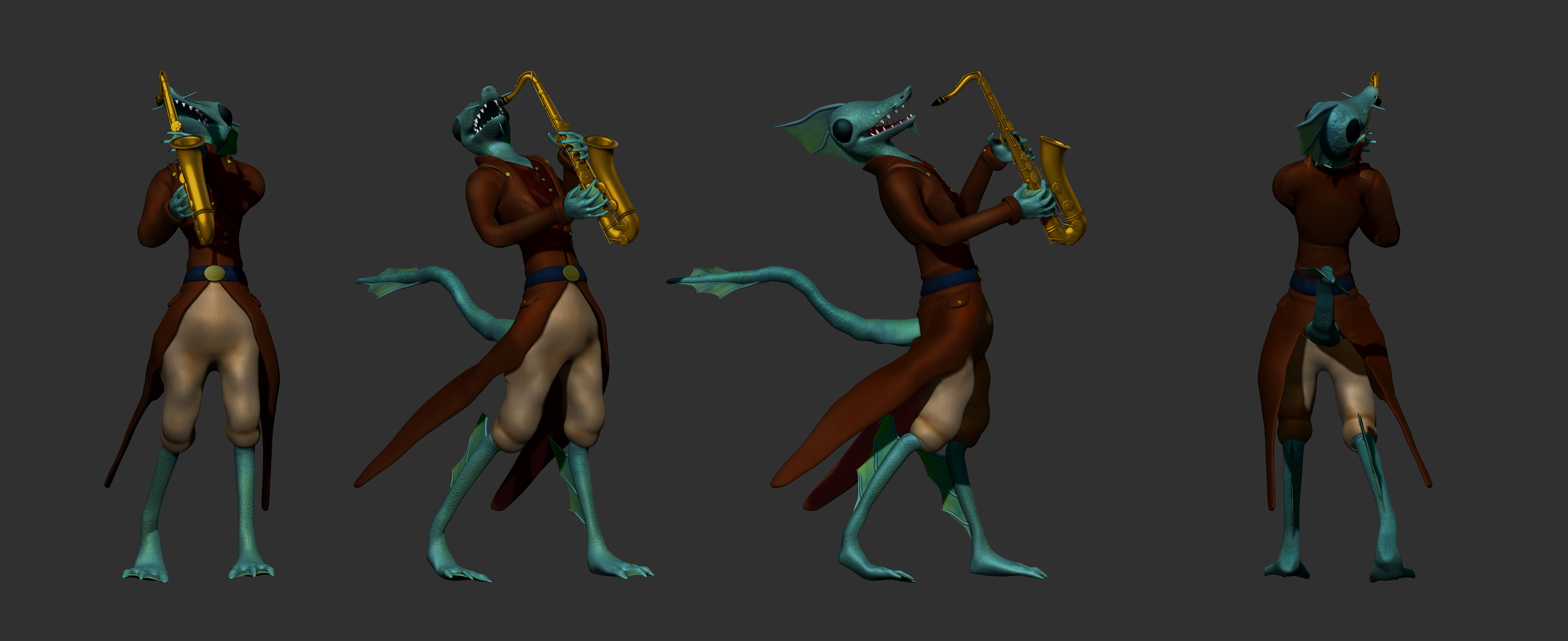 Posed Turnaround