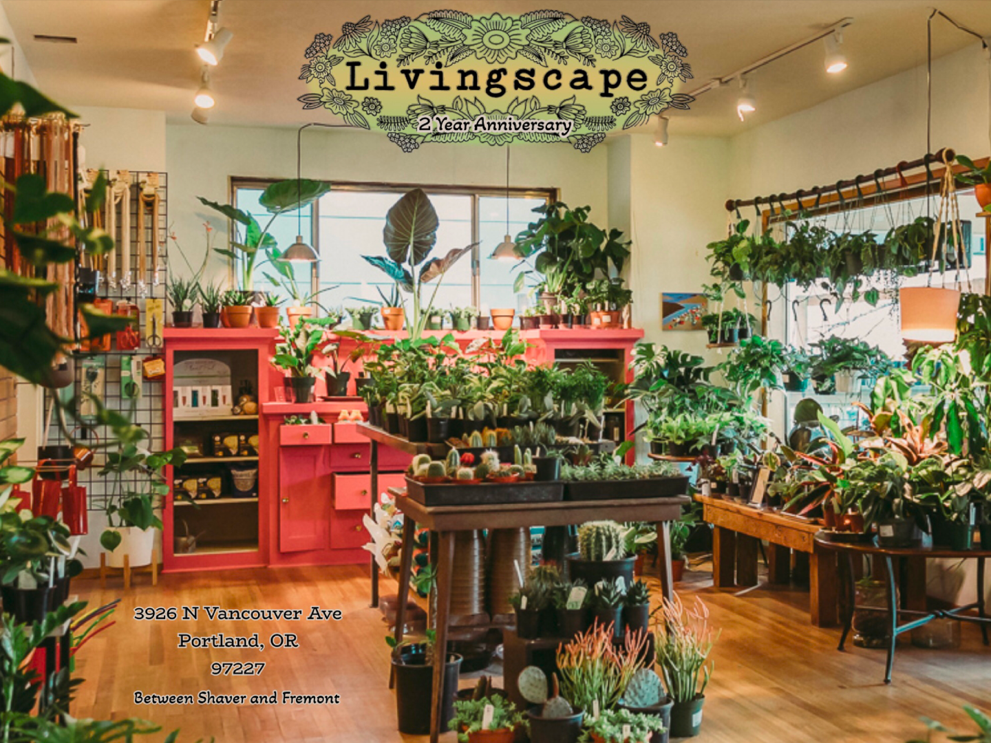 Livingscape Plant Nursery - Mailout Front