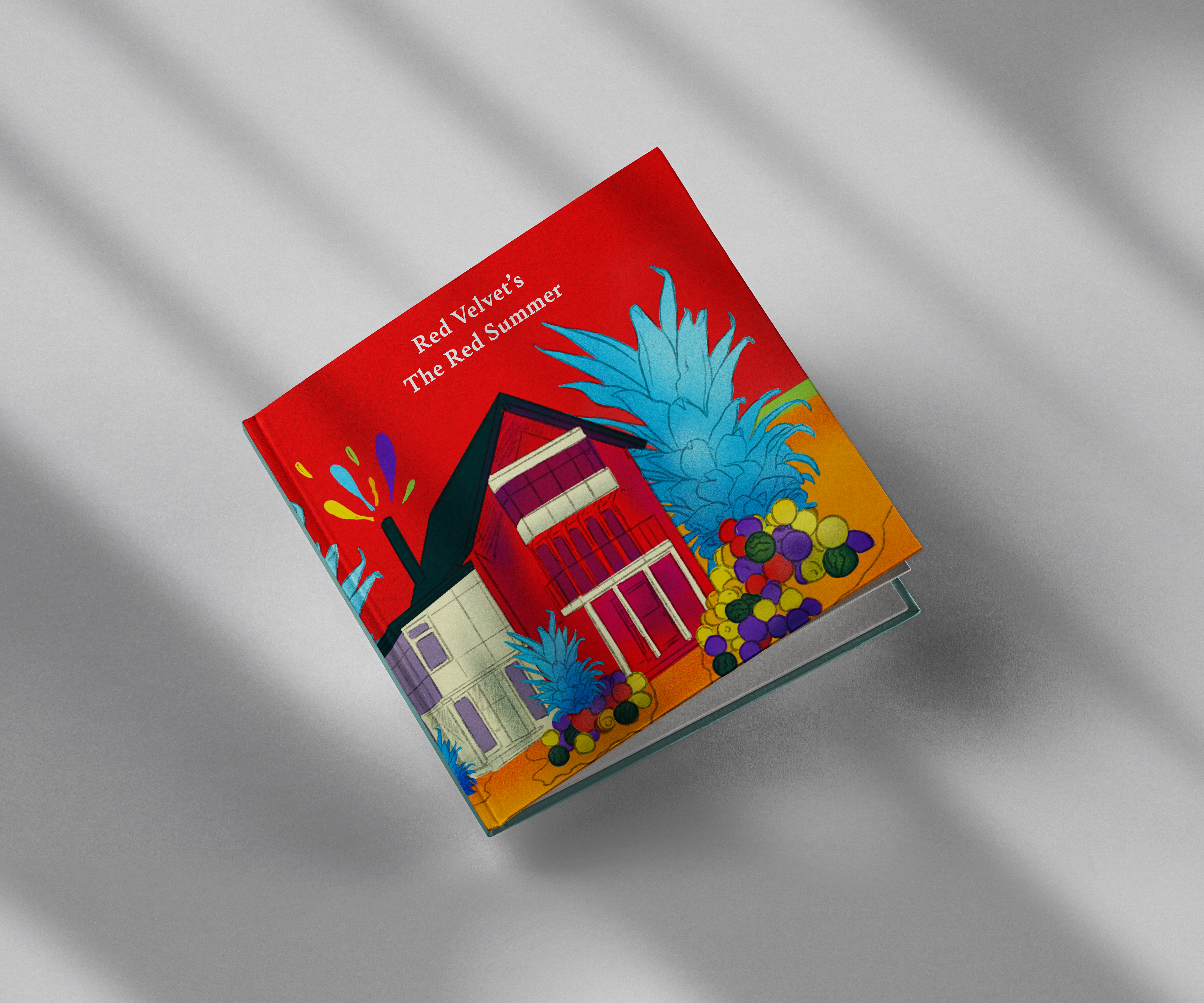 Album cover mockup of The Red Summer by Red Velvet