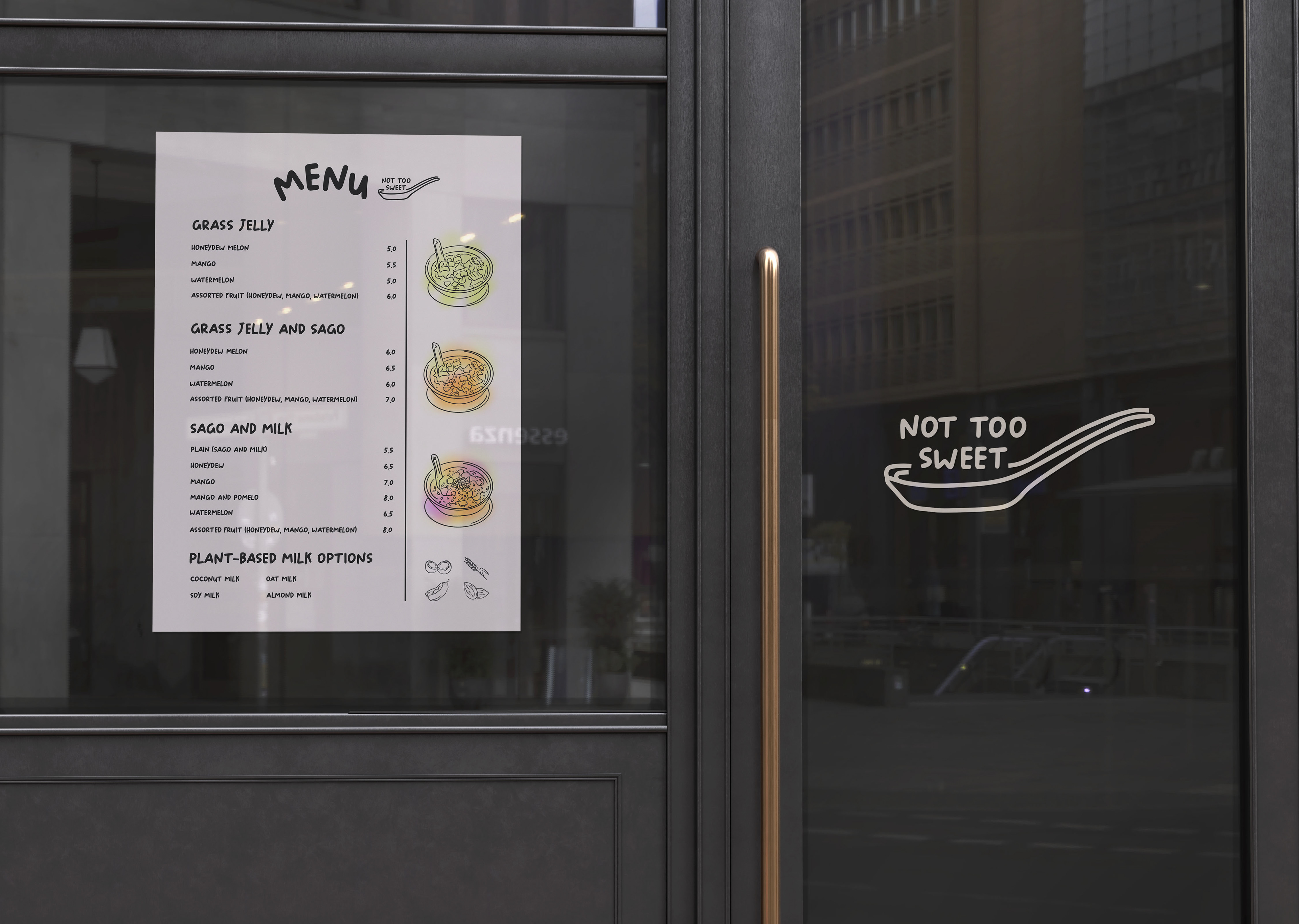 Pop-up store mockup