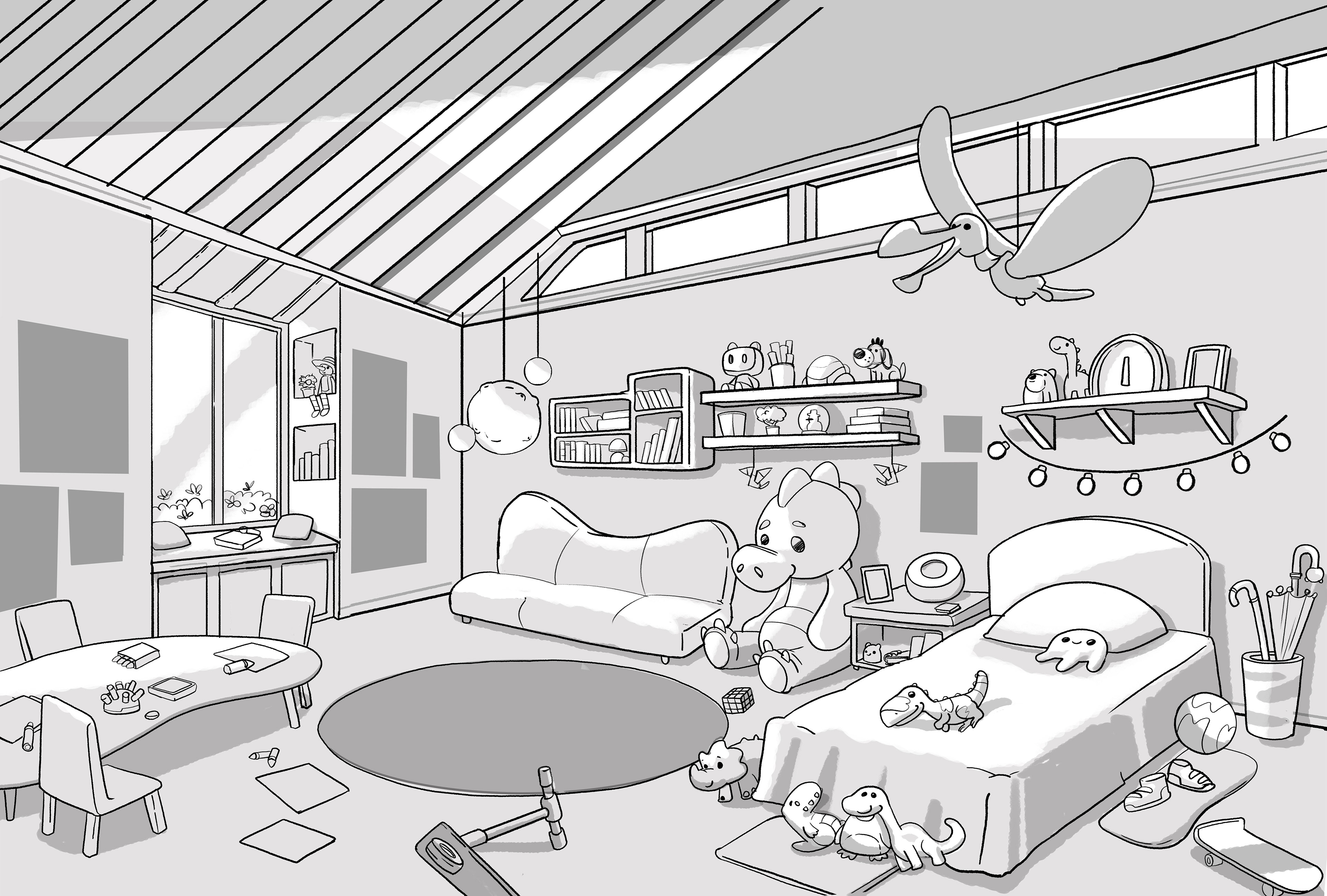 Dibujo B/N