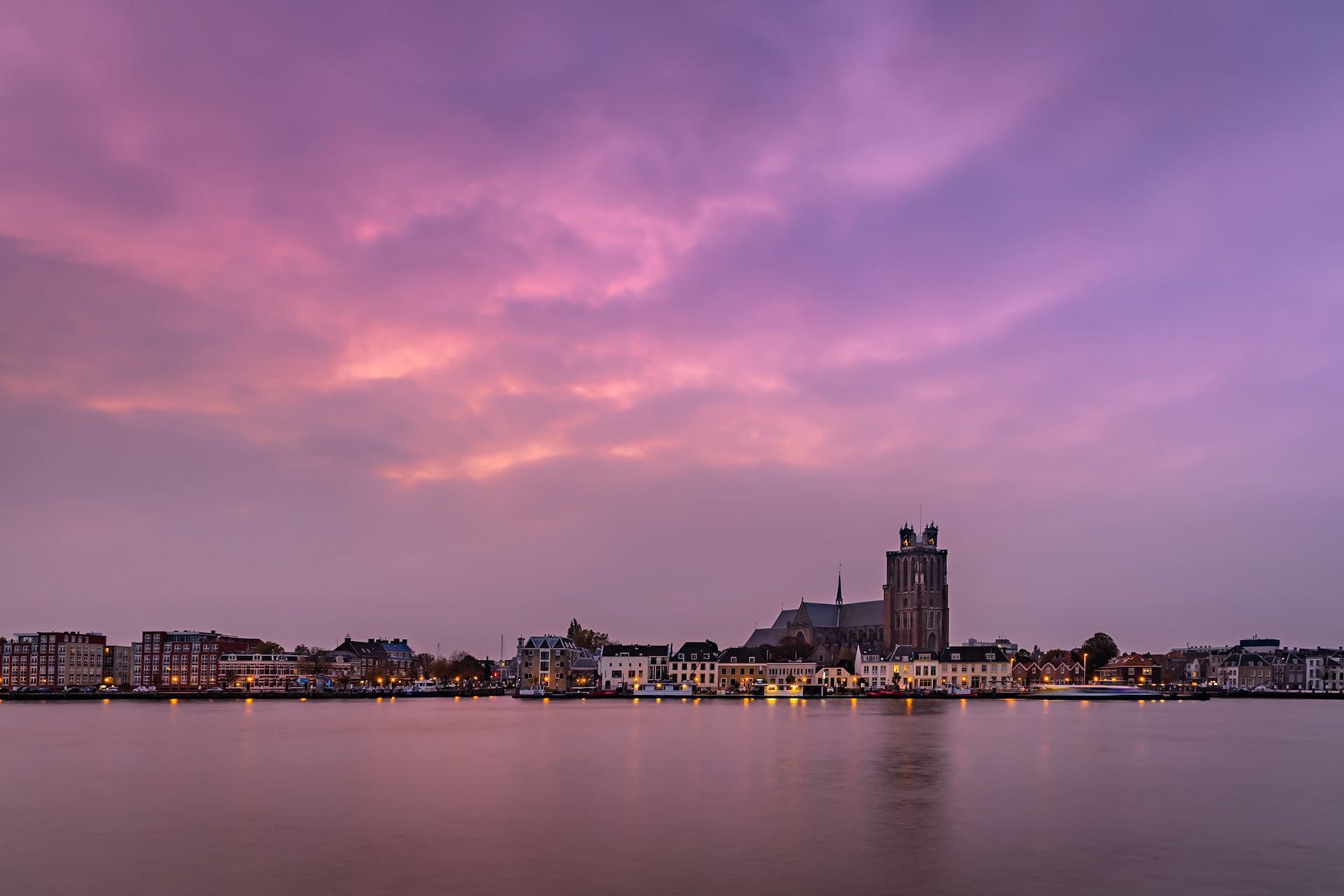 Dordrecht, the Netherlands, got city rights in 1220, making it one of the oldest towns in the country.