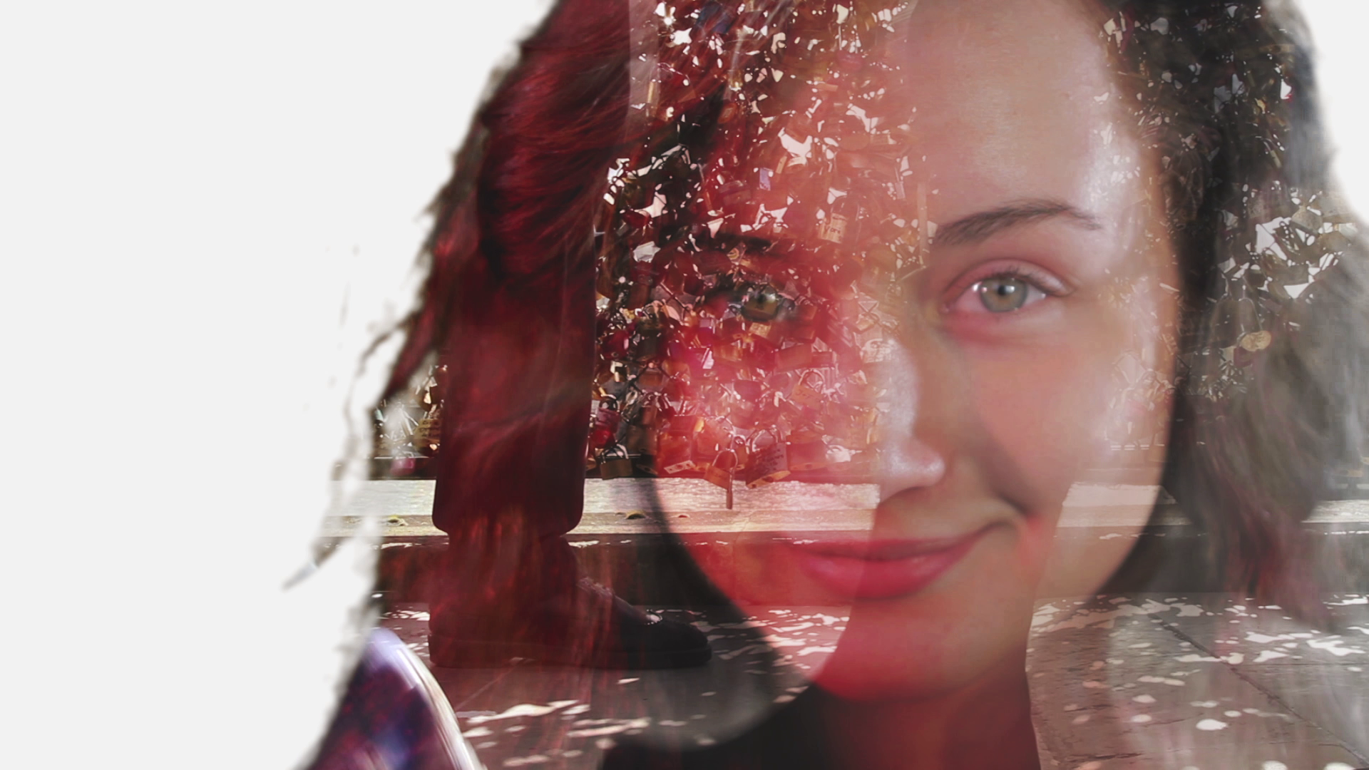 Double exposure video of Camille Schlemme - Beauty by Jeff Fan