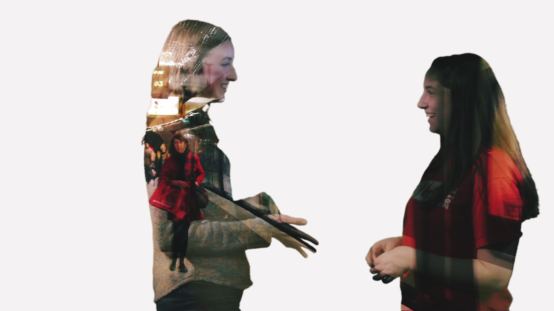 Double exposure video of friendship - Beauty by Jeff Fan