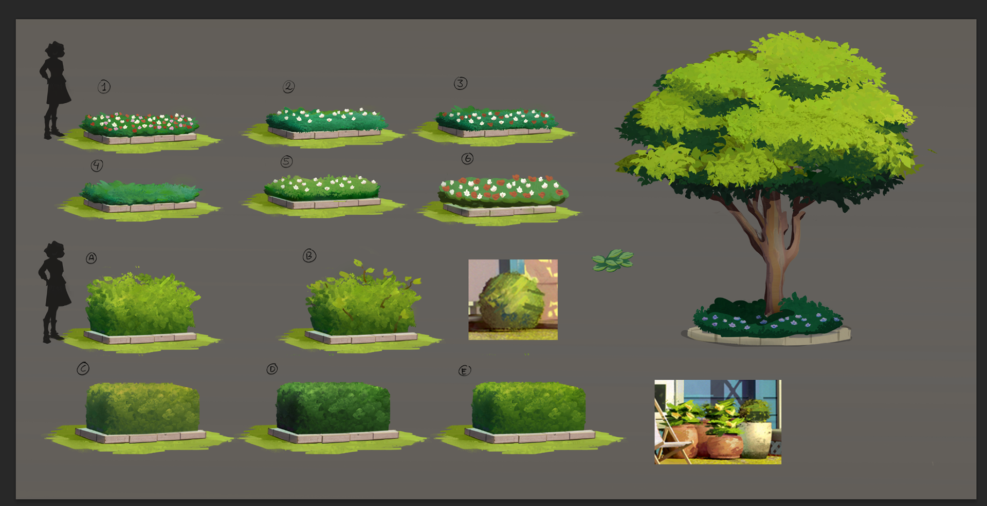Garden Vegetation Concept
