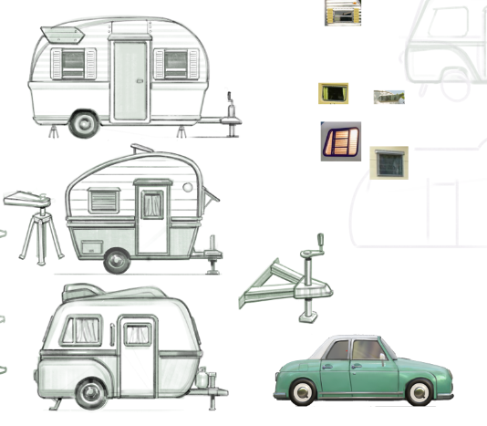 Retro Camper Thumbnails