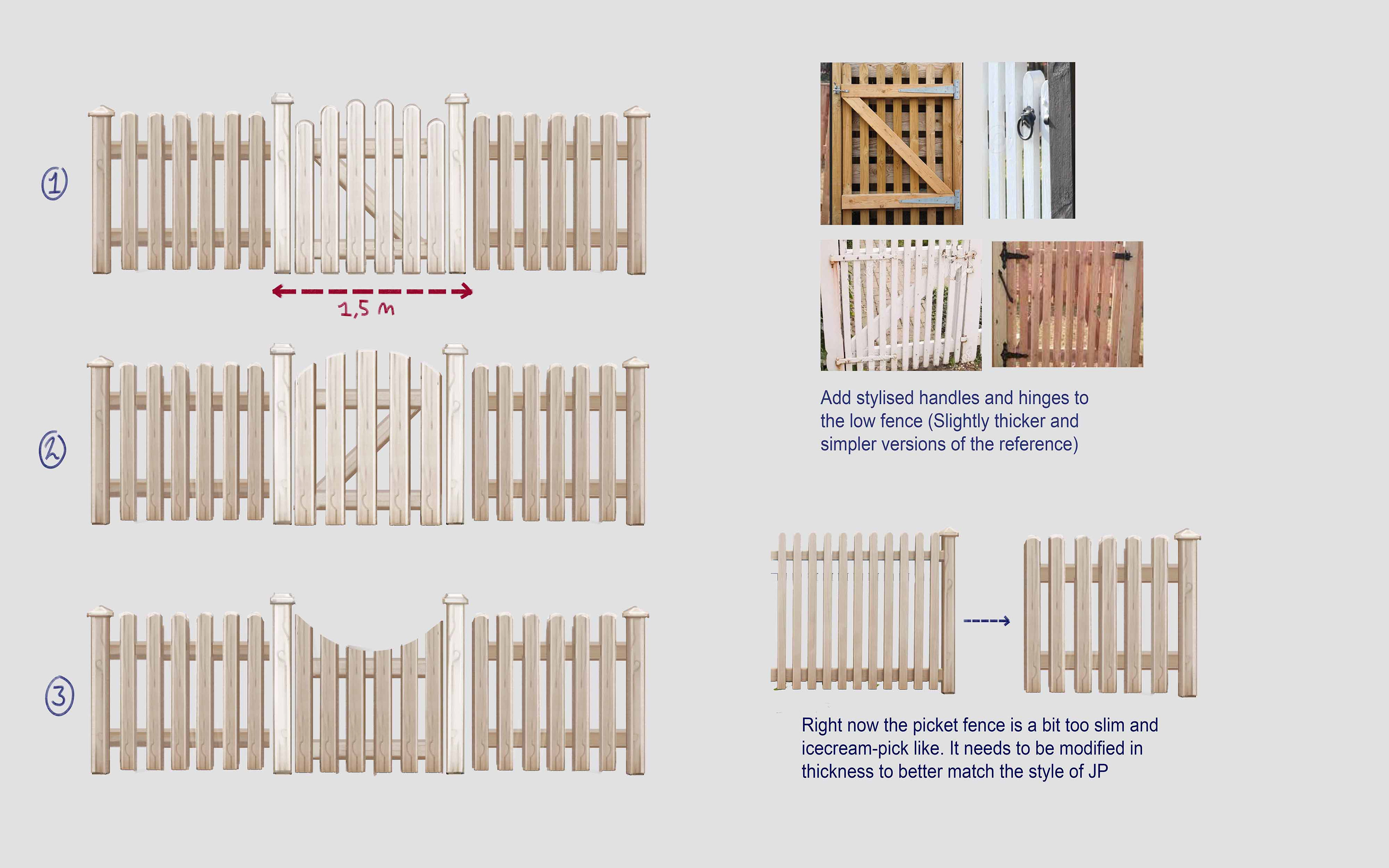 Picket Fence Gate Design
