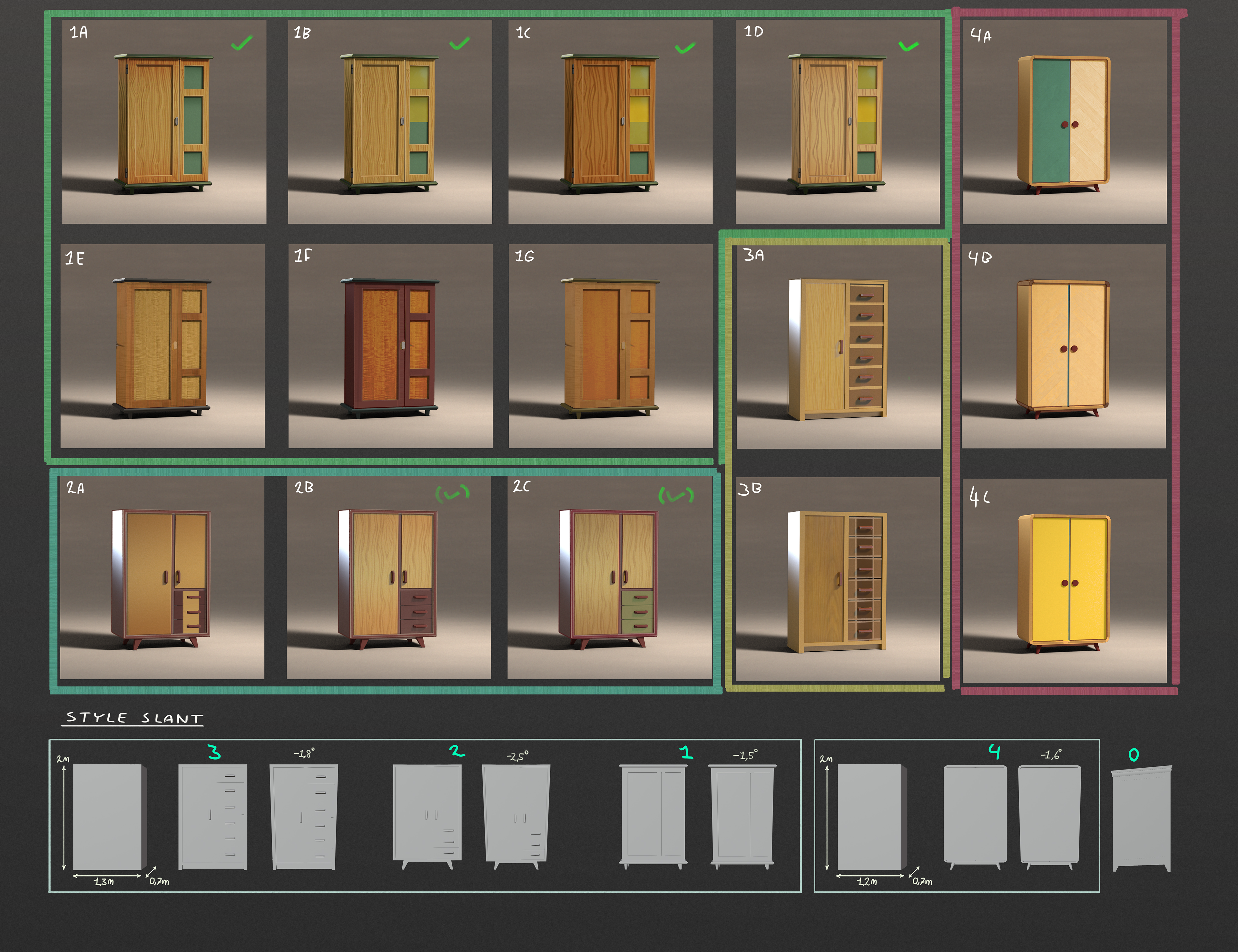 Wardrobe Ideas (Blender Base)