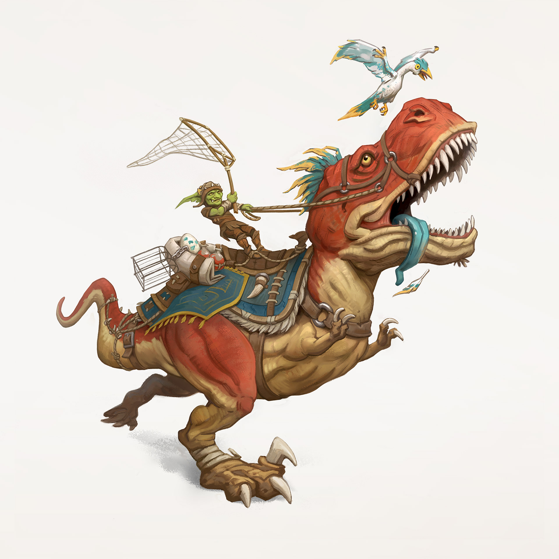 Beast-Tamer - T-rex