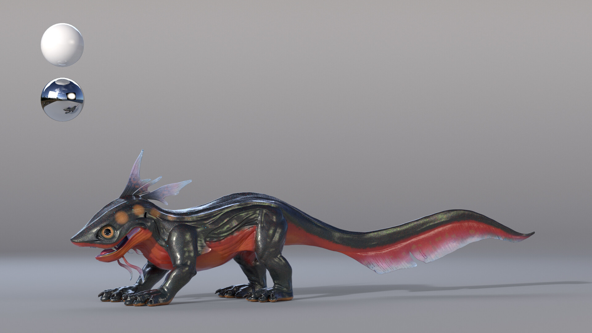 Unposed Model With Mari Texture