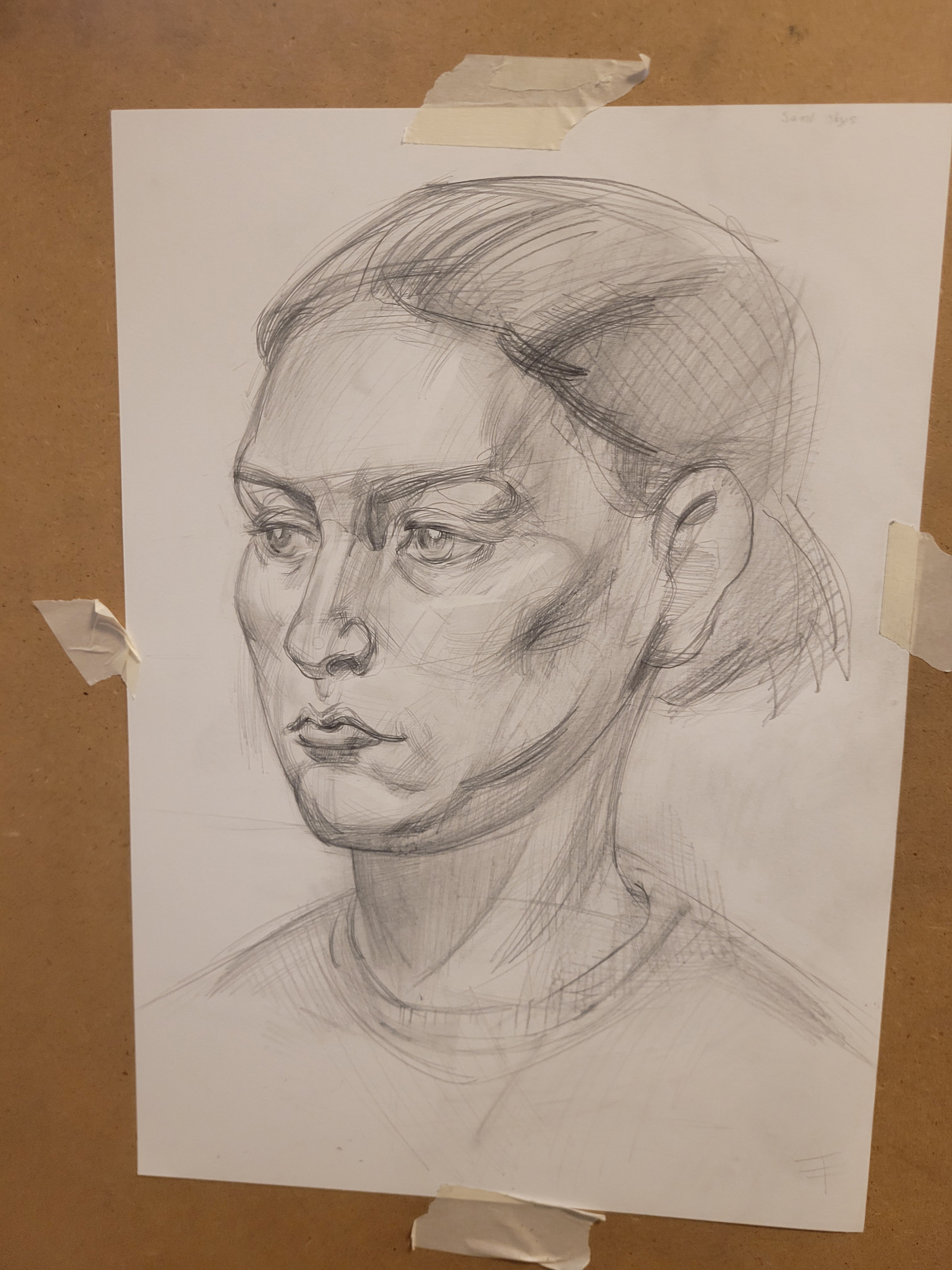 Portrait from Live Model