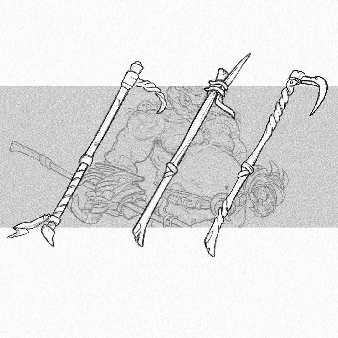 Weapon Sketches