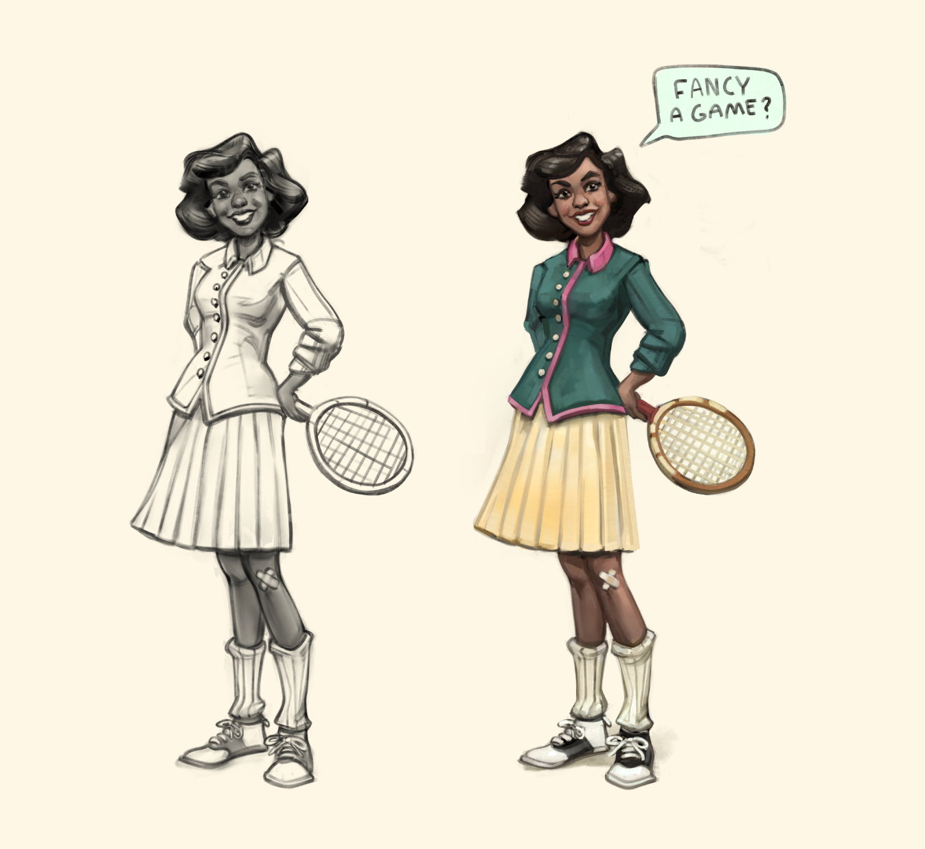 Vicky - Character Design