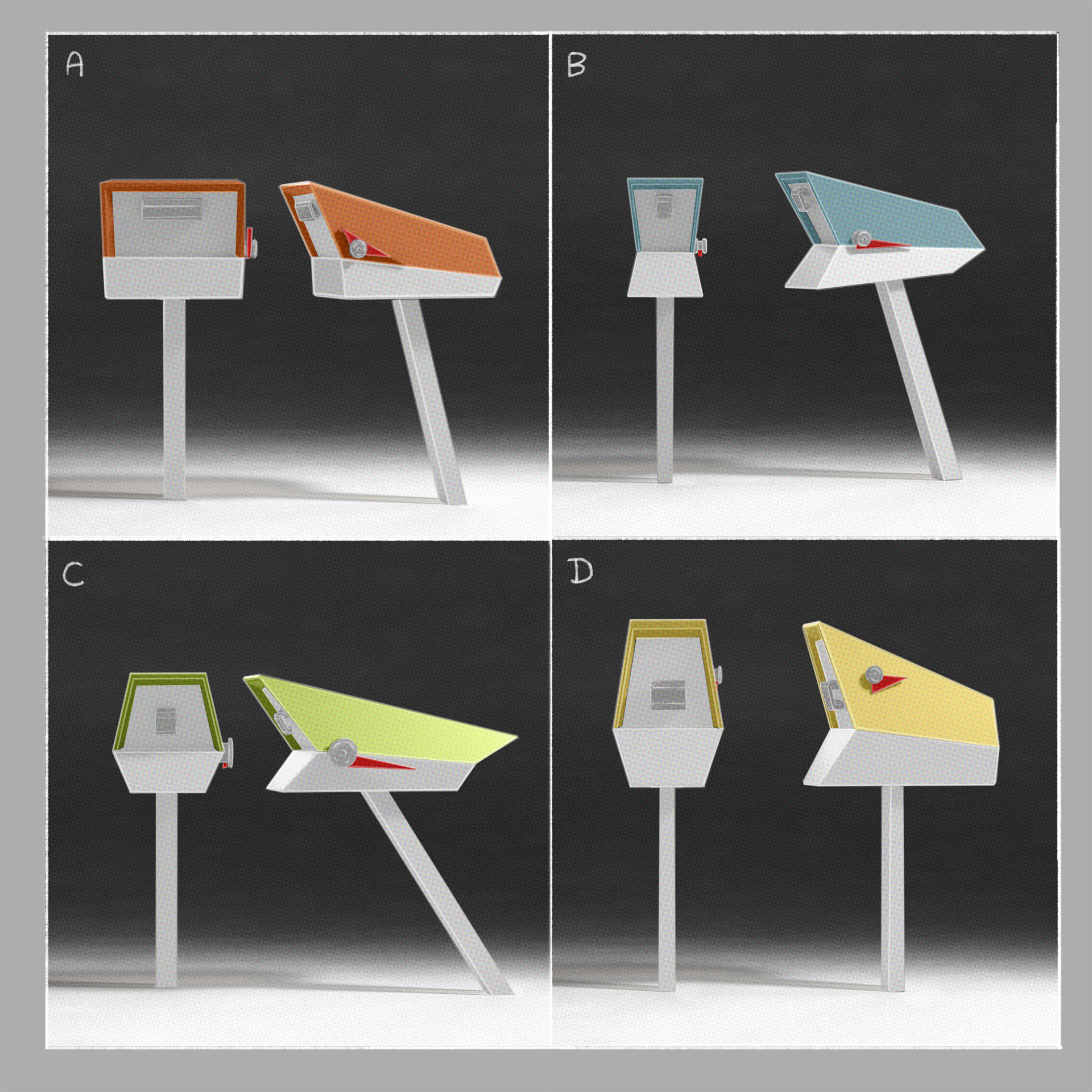 Midcentury + Jetsons Style Experiment