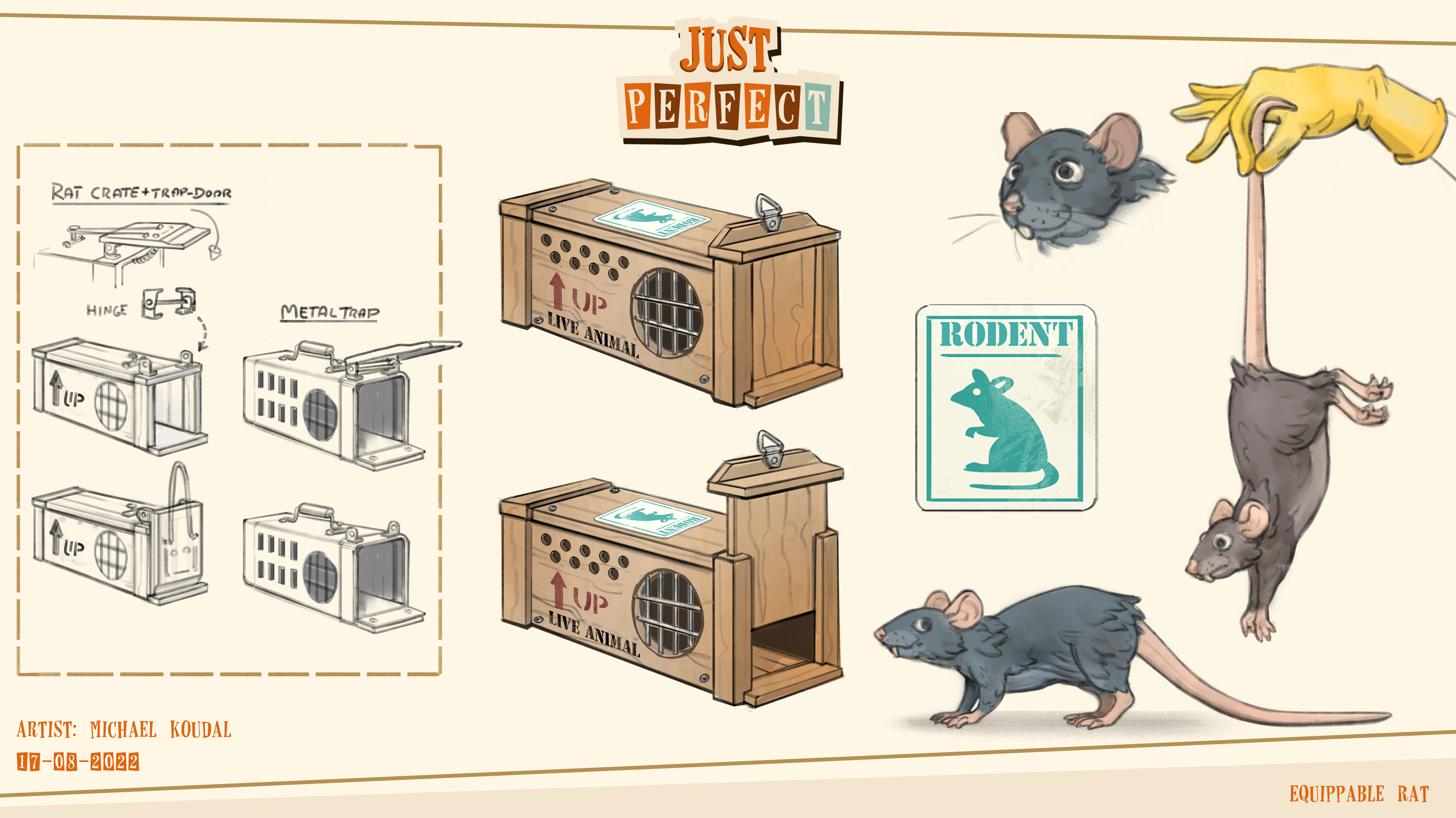 Equip-able / Unleasable Rat
