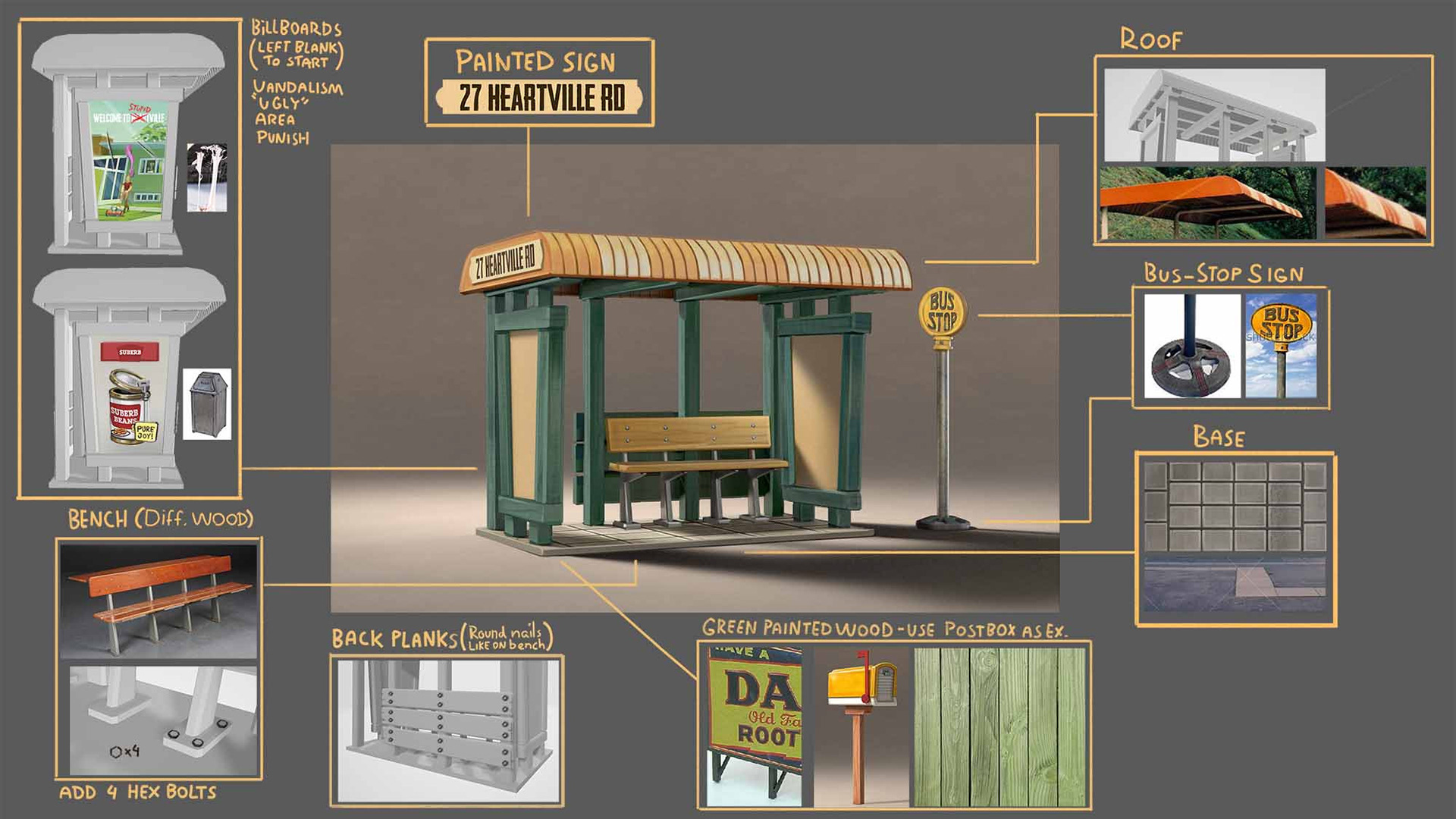 Bus-Stop Respawn Area