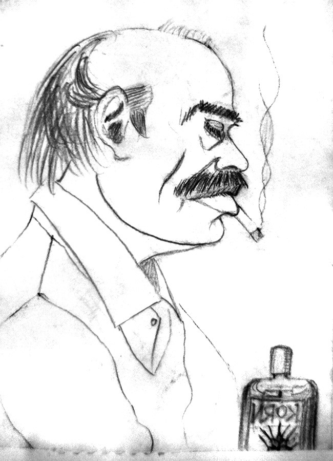21 Cartoon of a Drinker