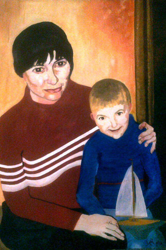 11 Olga with Son