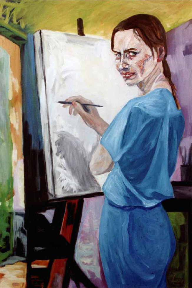 2 Alina painting