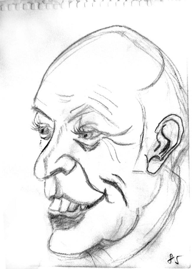 6 Kollege, Karikatur
