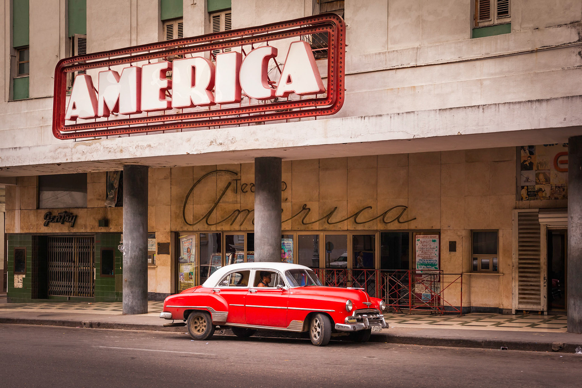 America Theater, Havana, Cuba