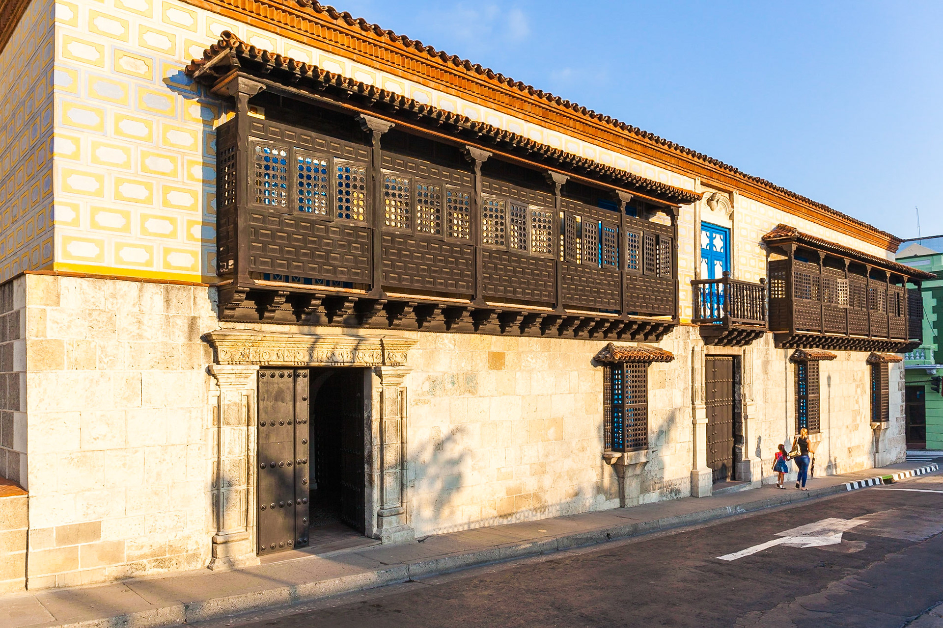 Casa de Don Diego Velazquez, the oldest House in Cuba, Parque Cespedes, Santiago de Cuba, Cuba