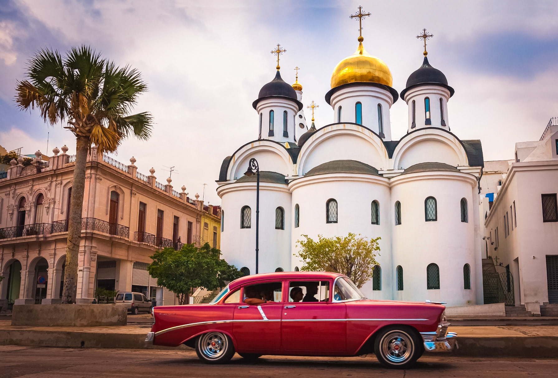 Russian orthodox church in Old Havana, Cuba