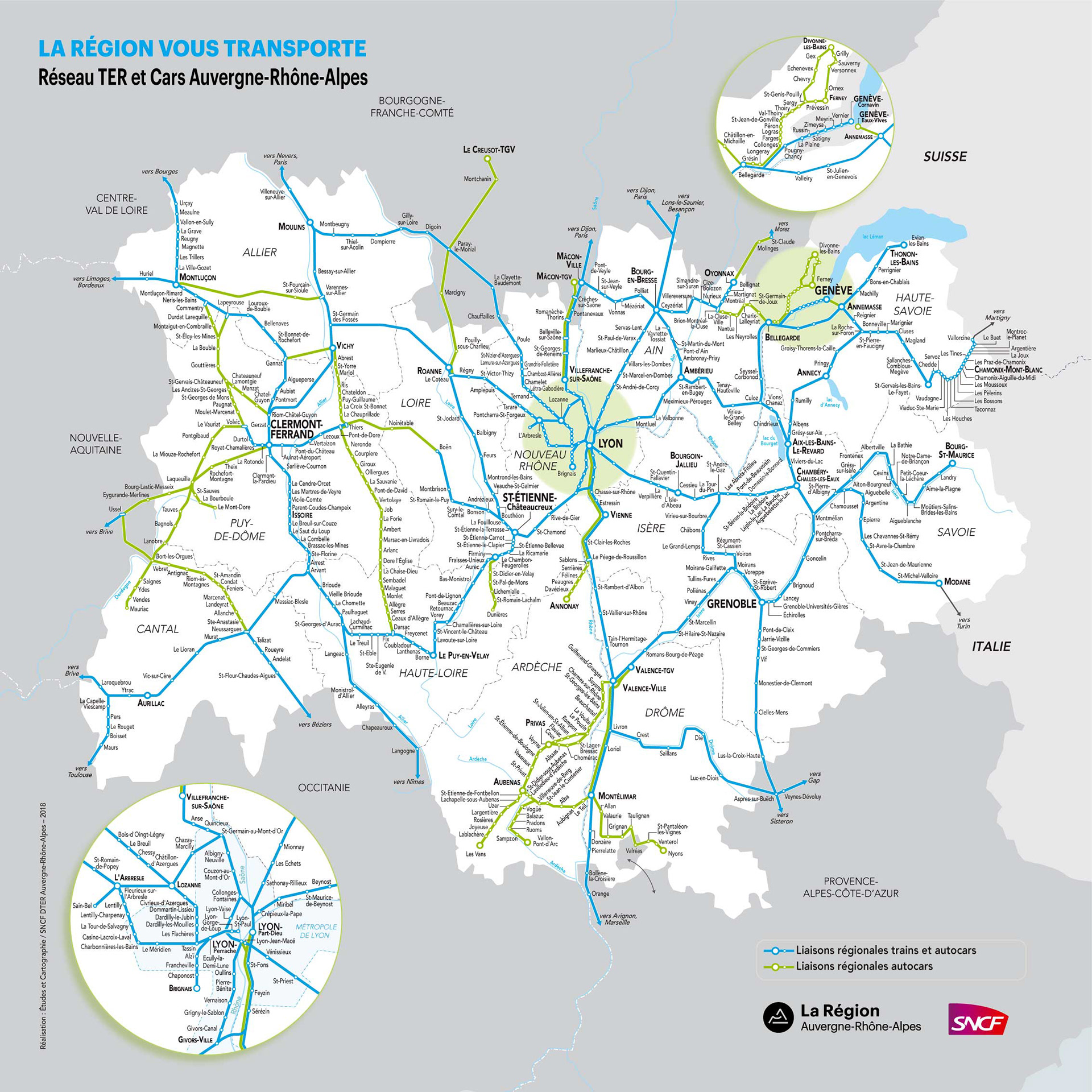 Carte Ter Auvergne