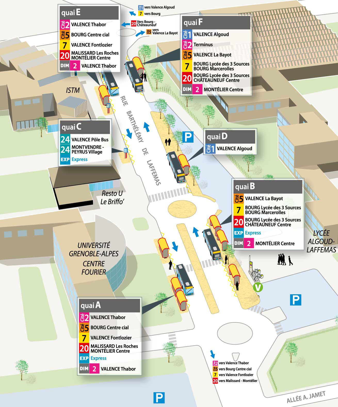 Valence - Pôle Briffaut 3D