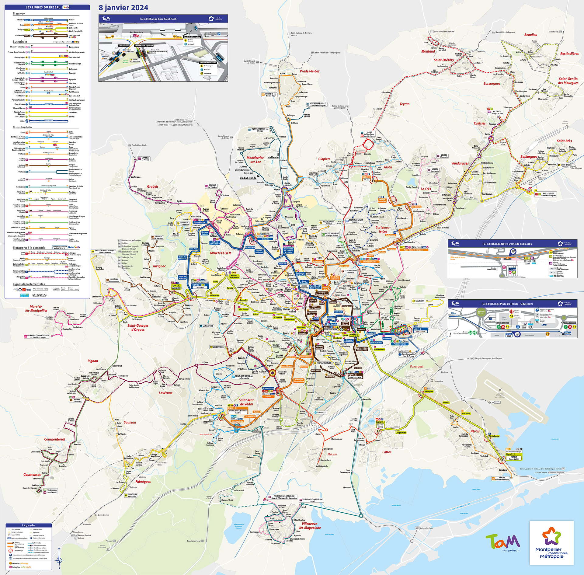 Réseau de transport de Montpellier