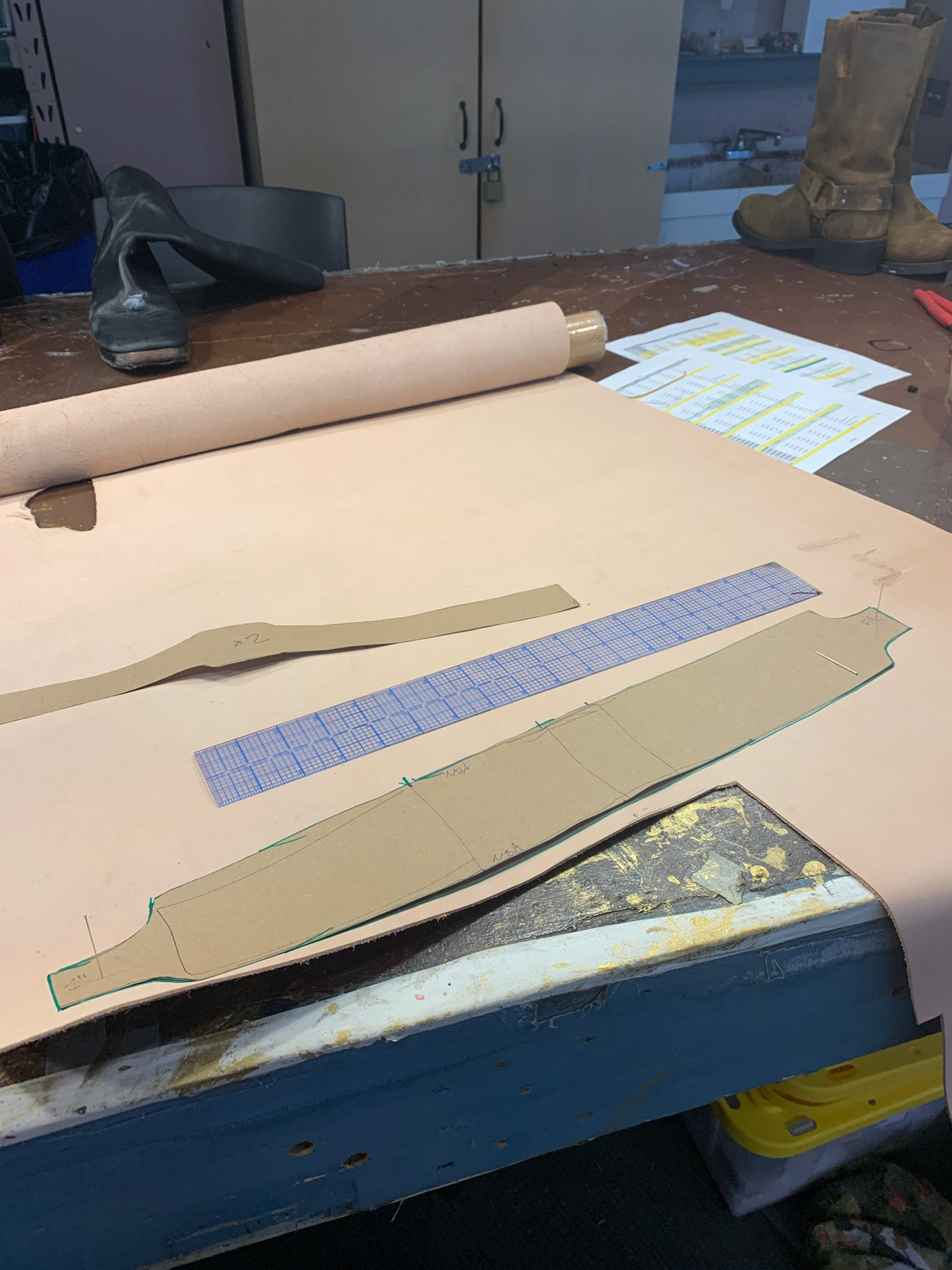 pattern for harness rubbed off of existing harness
