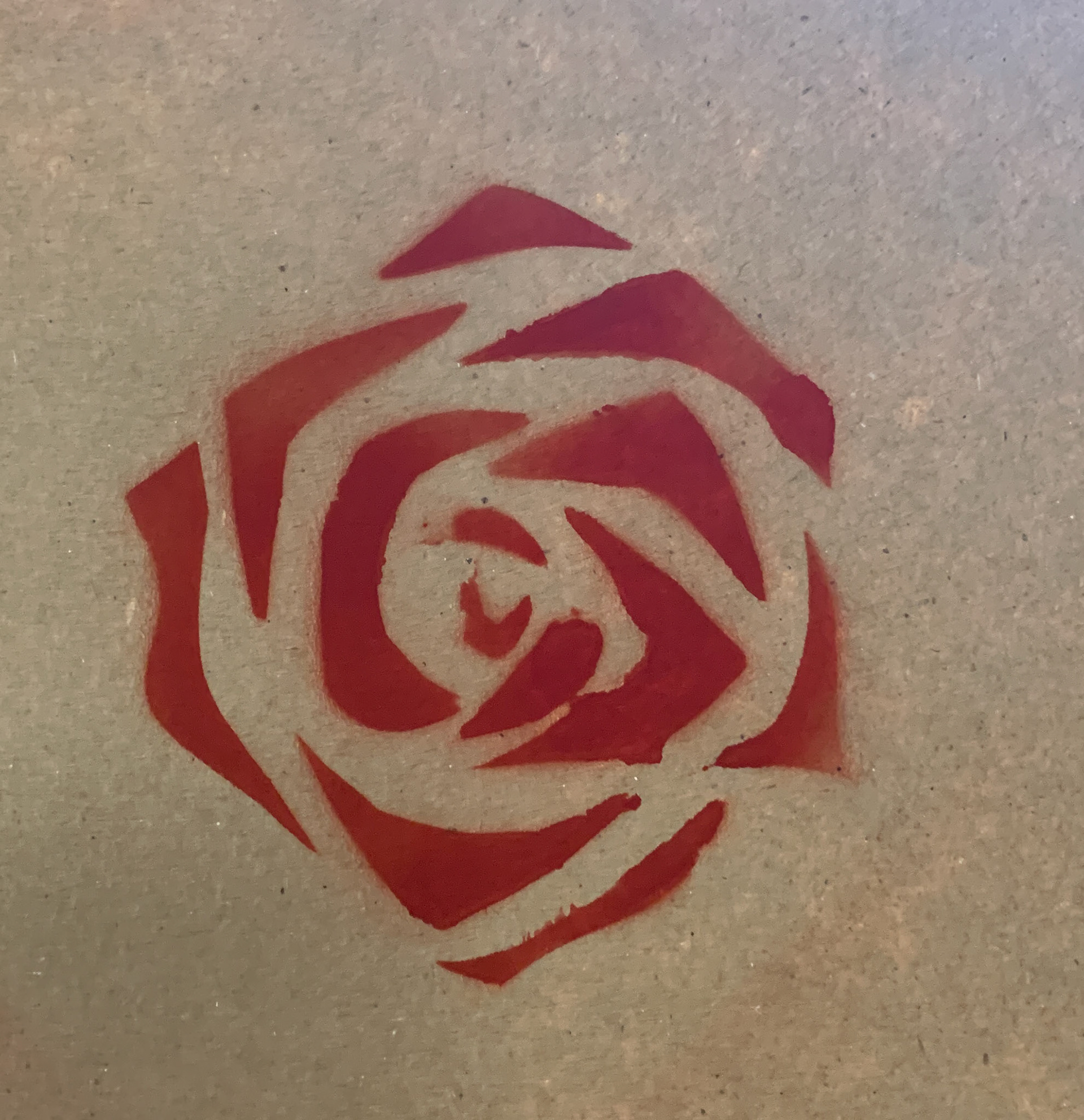 Air Brush on paper