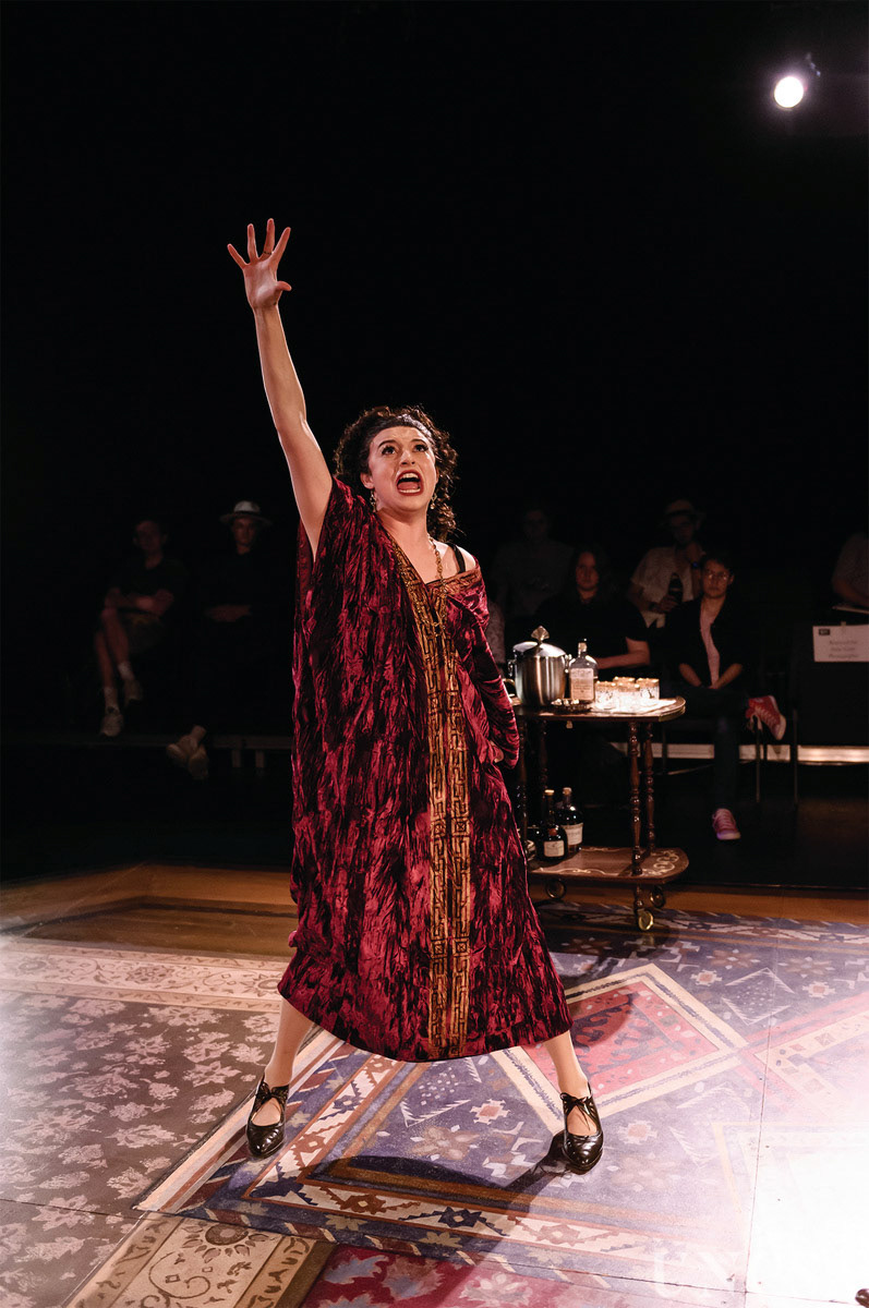 production photo of caftan