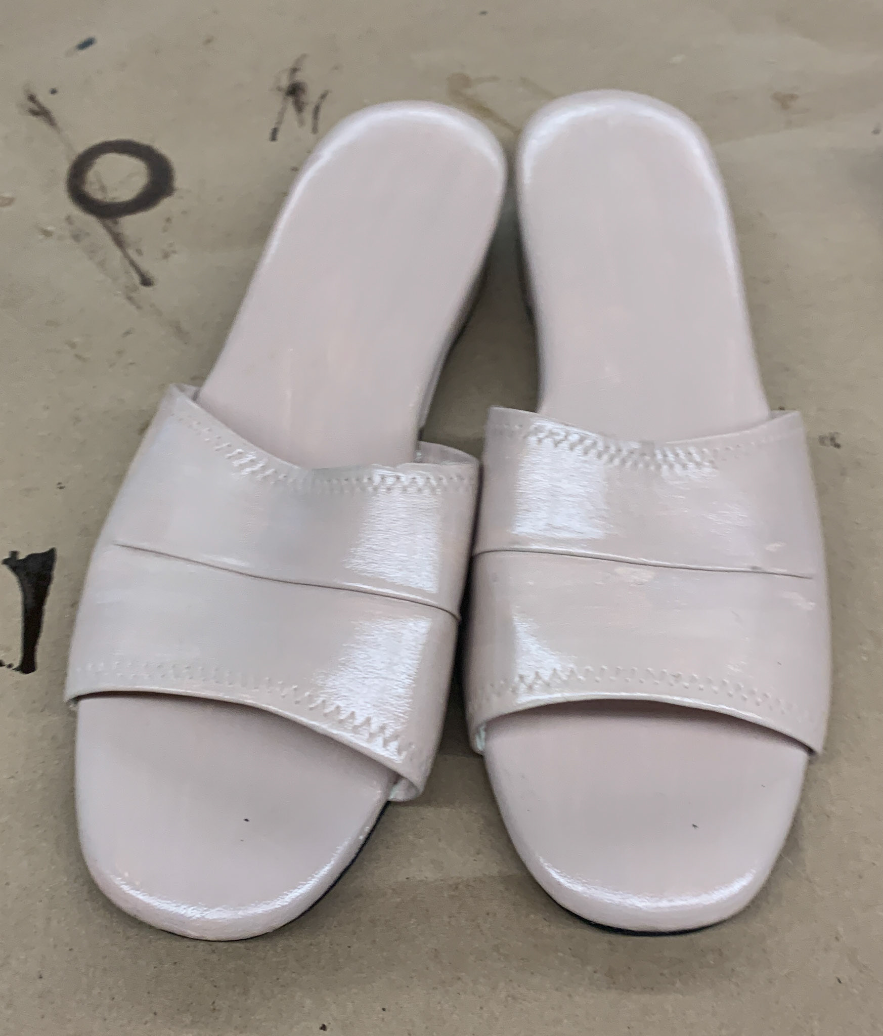 shoes before
