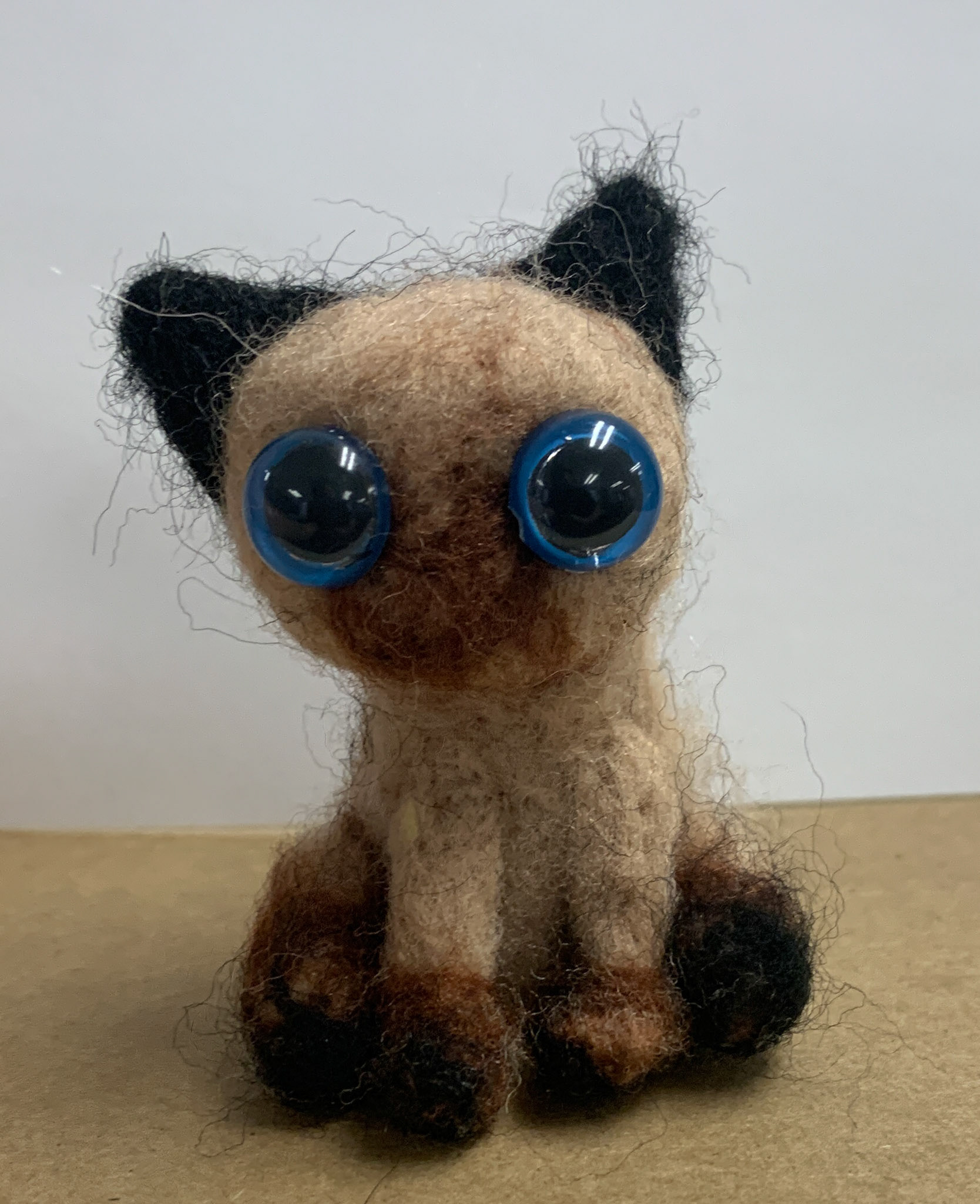 Felted cat