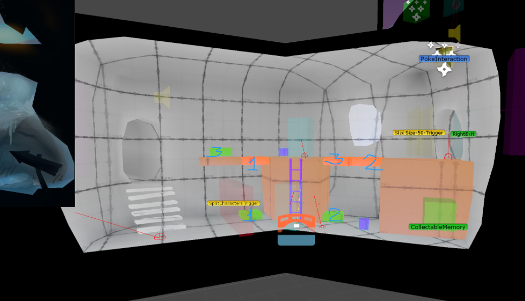 Another blockout of a similar pressure plate level, sligthly similar but more simple.