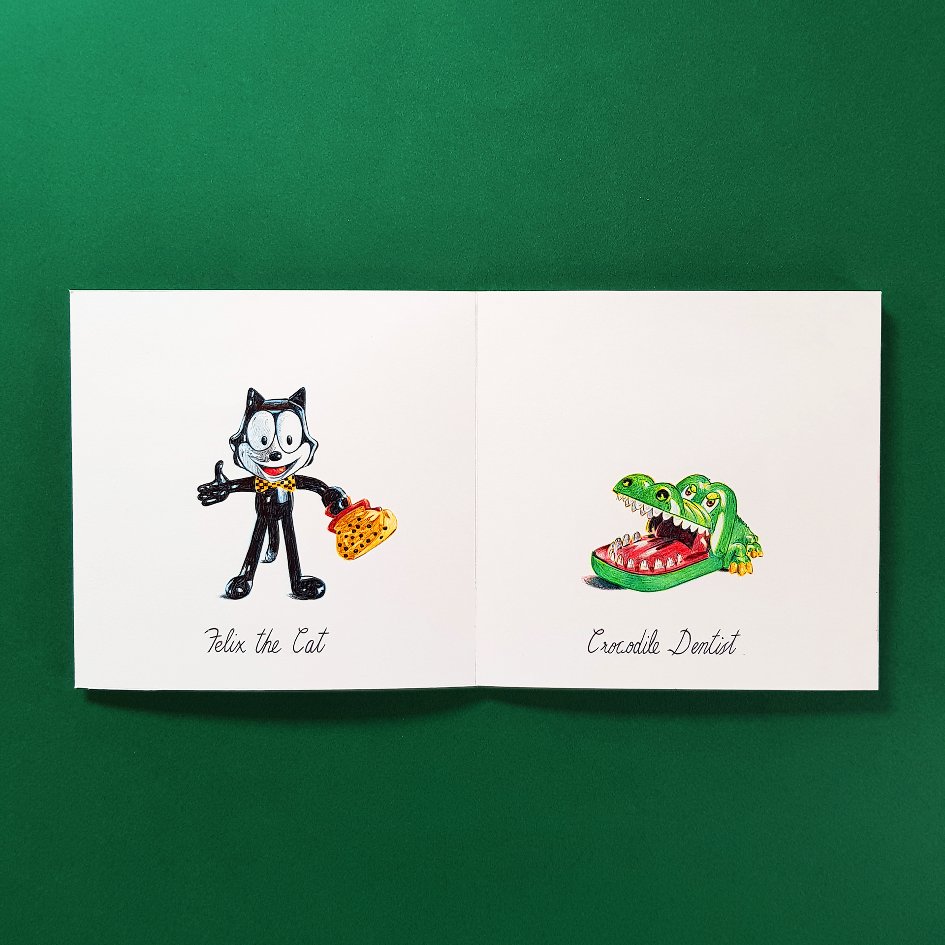 Childhood Memories: Booklet - Colored Pens