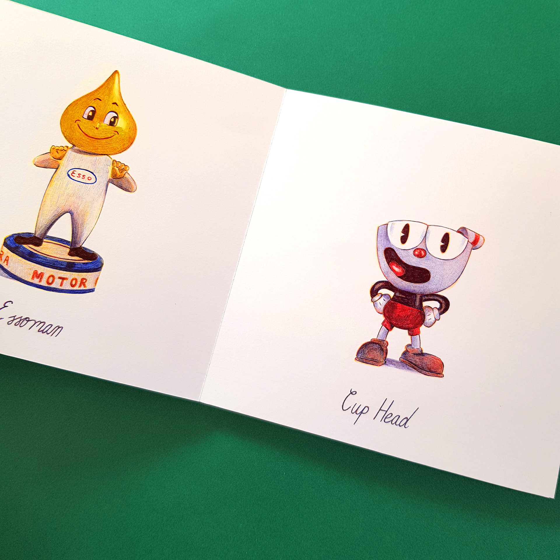 Childhood Memories: Booklet - Colored Pens