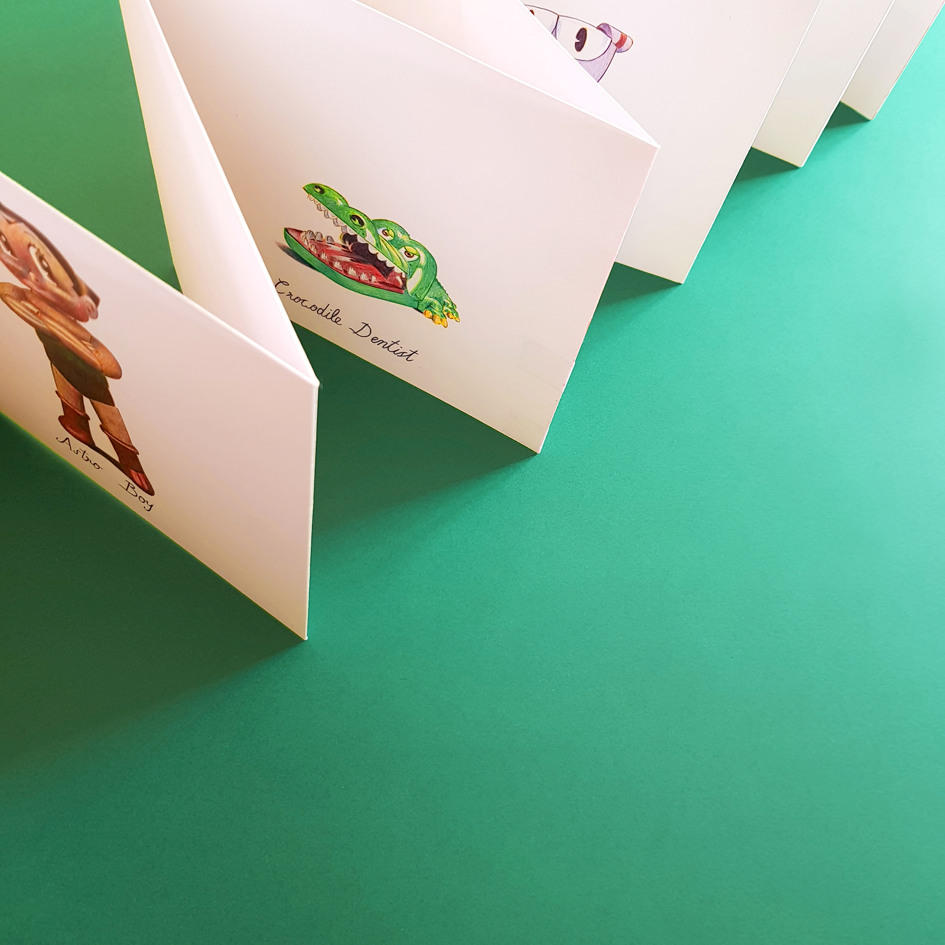 Childhood Memories: Booklet - Colored Pens