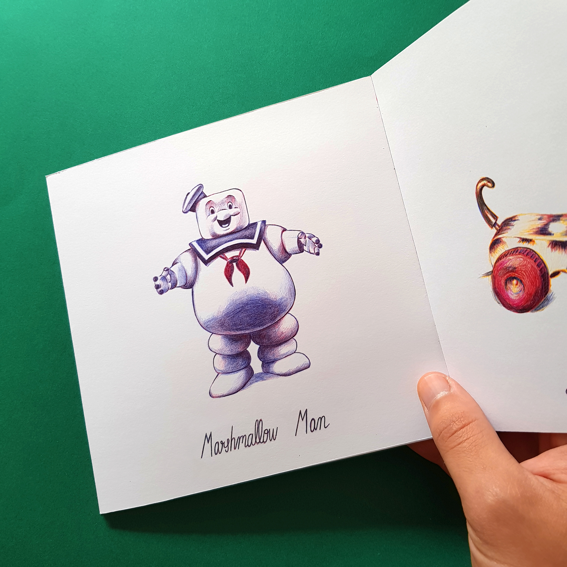 Childhood Memories: Booklet - Colored Pens