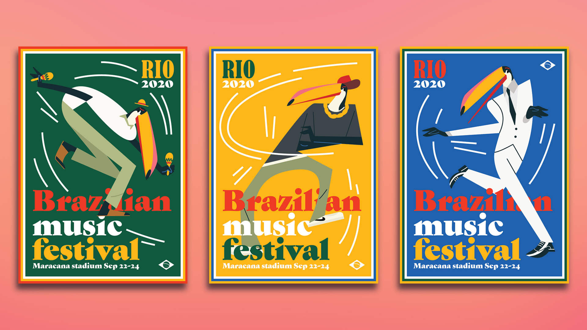 Brazilian music festival - Digital Art