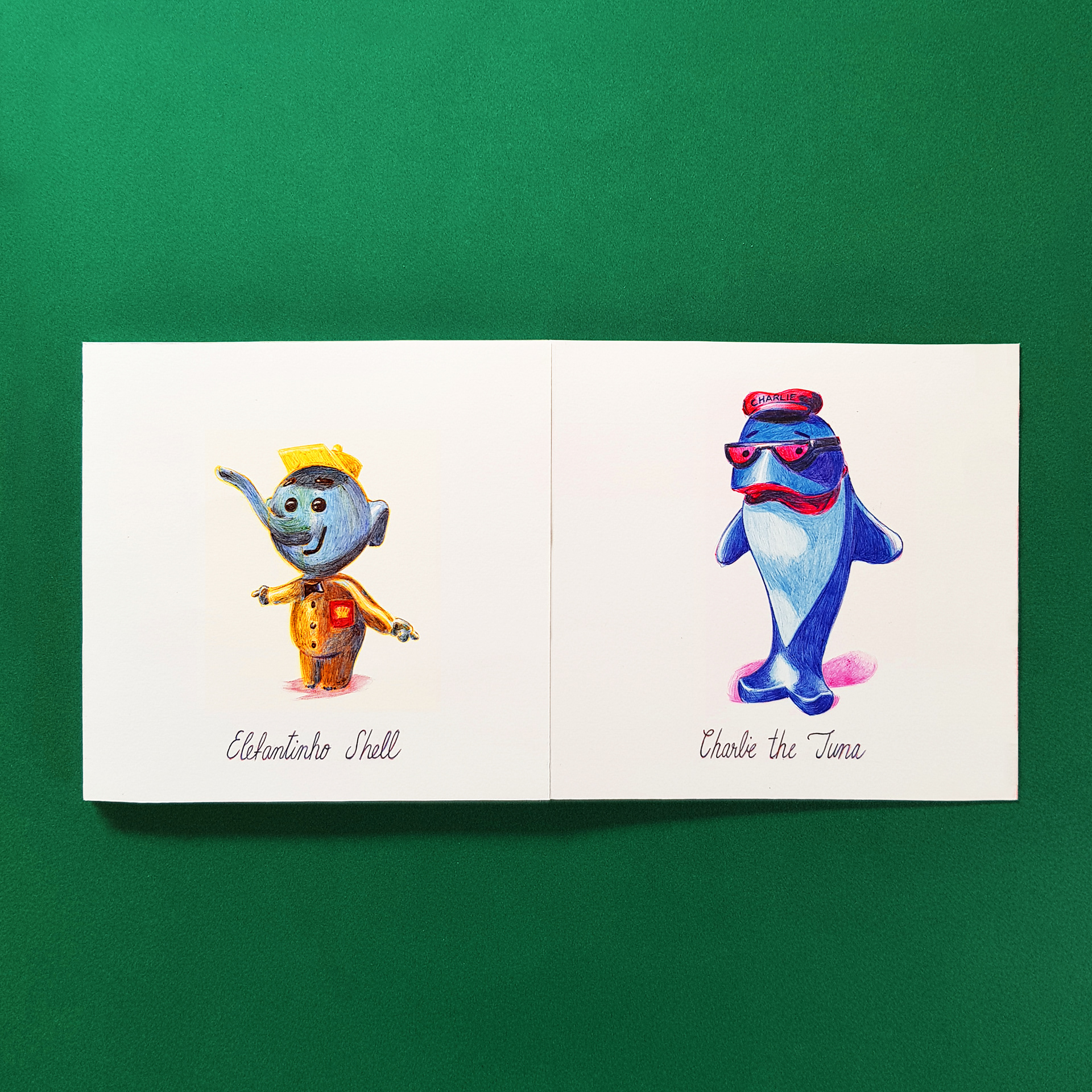 Childhood Memories: Booklet - Colored Pens