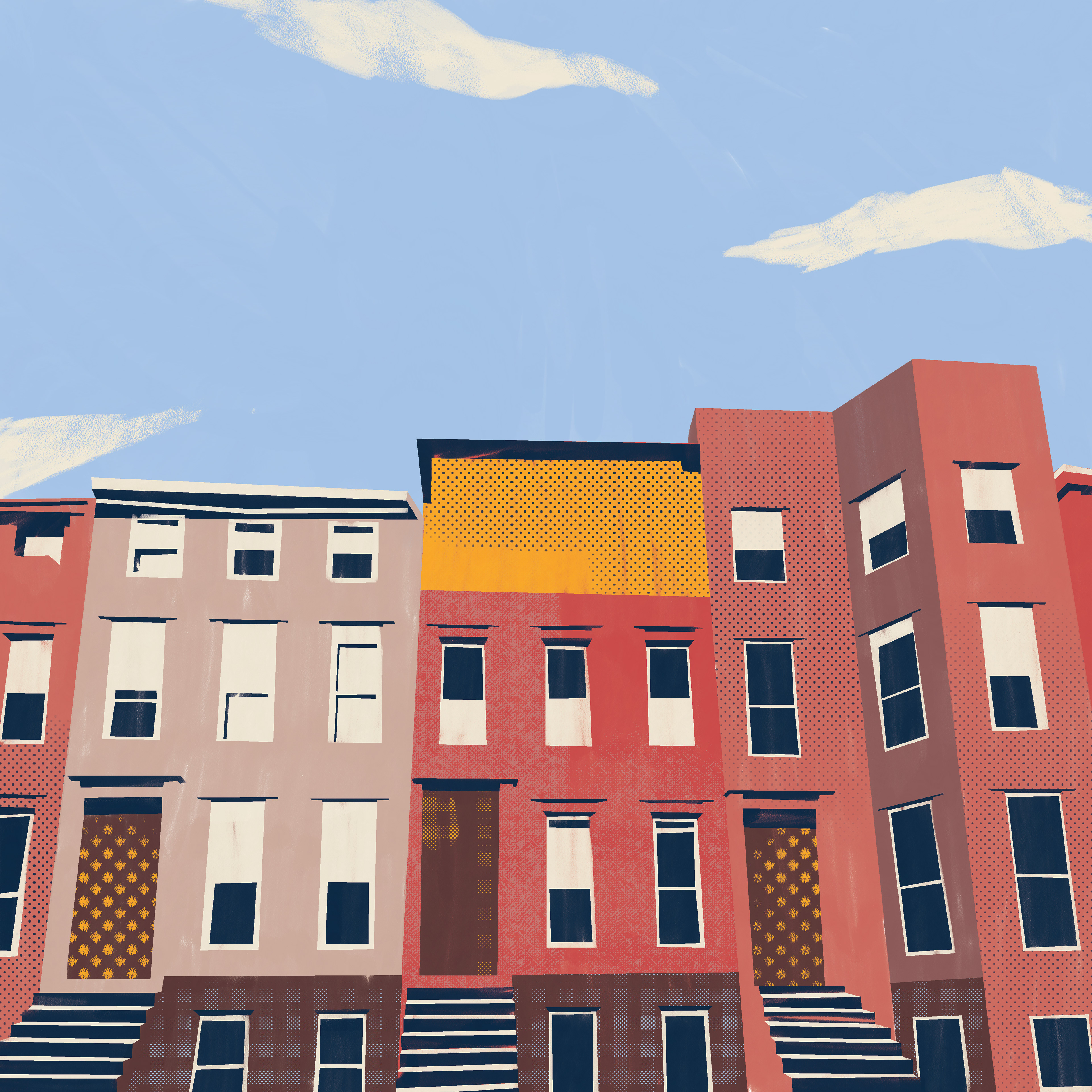 Brooklyn - Digital illustration