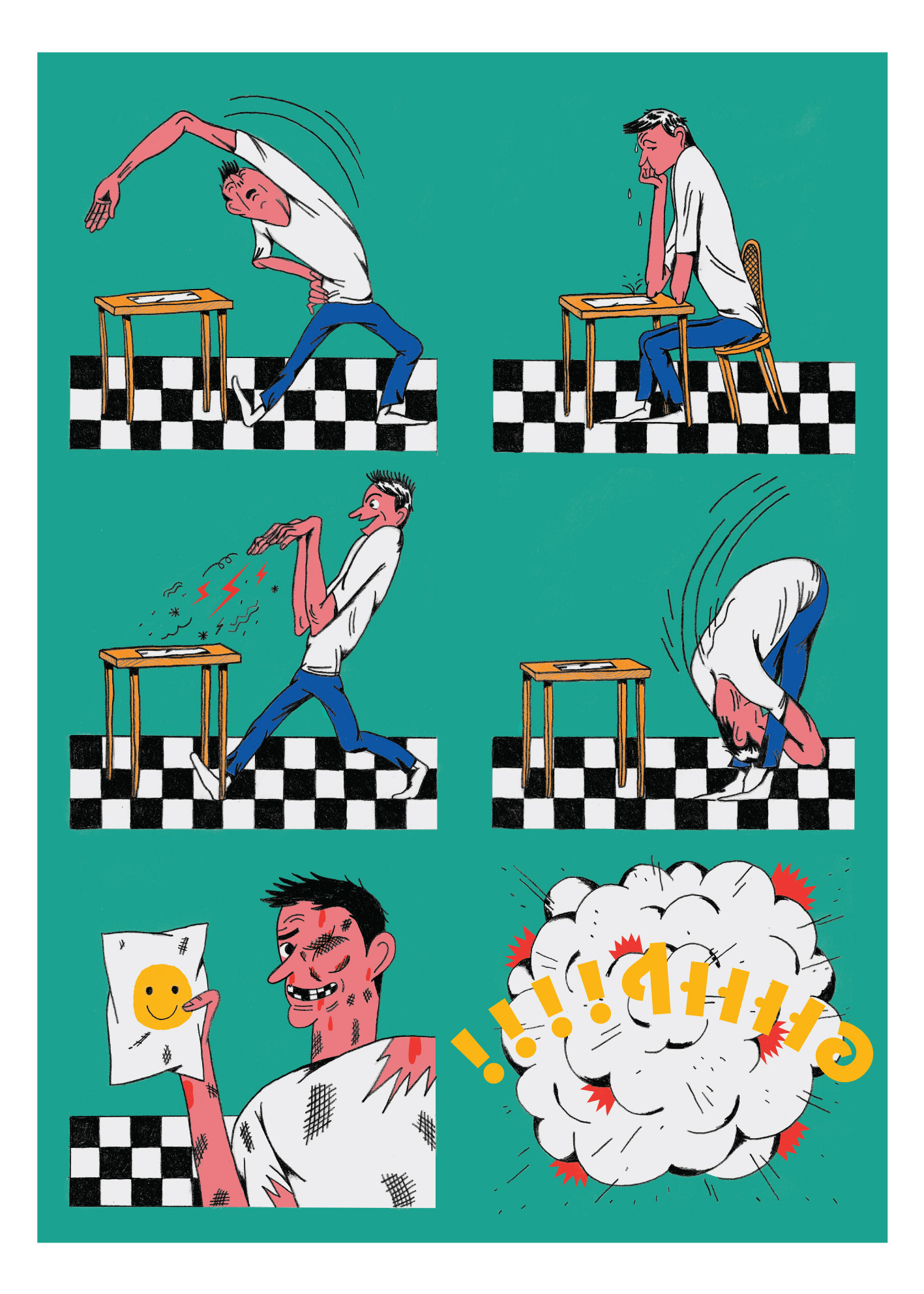 Tough job - Mixed media