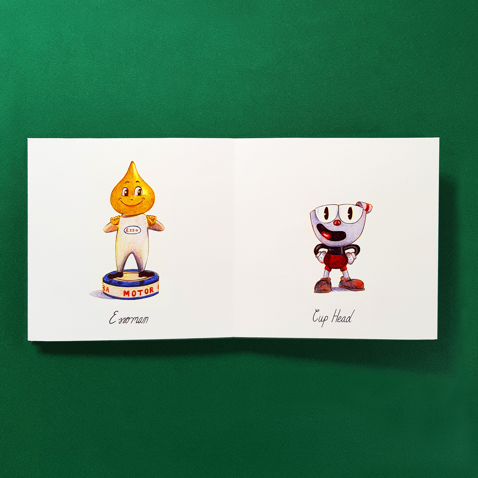 Childhood Memories: Booklet - Colored Pens