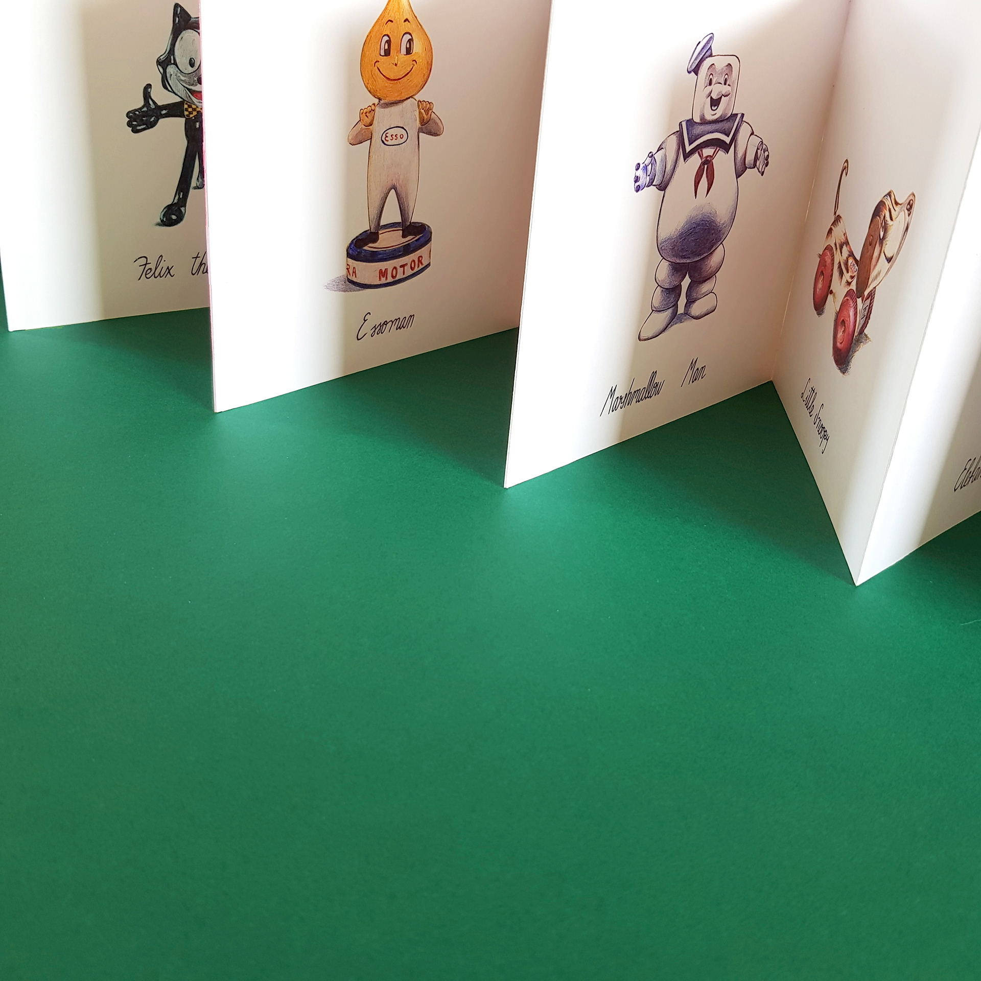 Childhood Memories: Booklet - Colored Pens