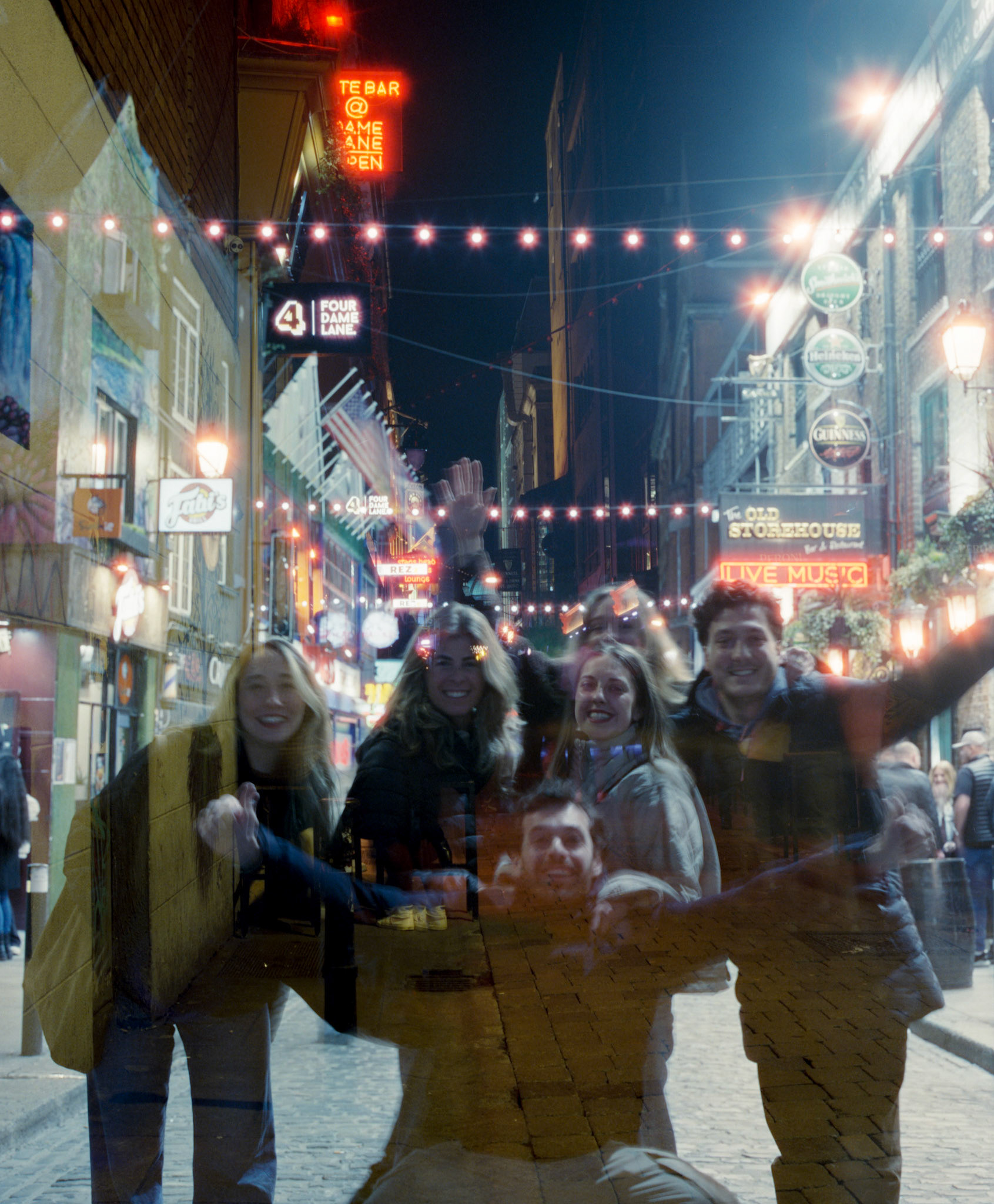 Dublin - Cinestill 800. Mamiya RB67.