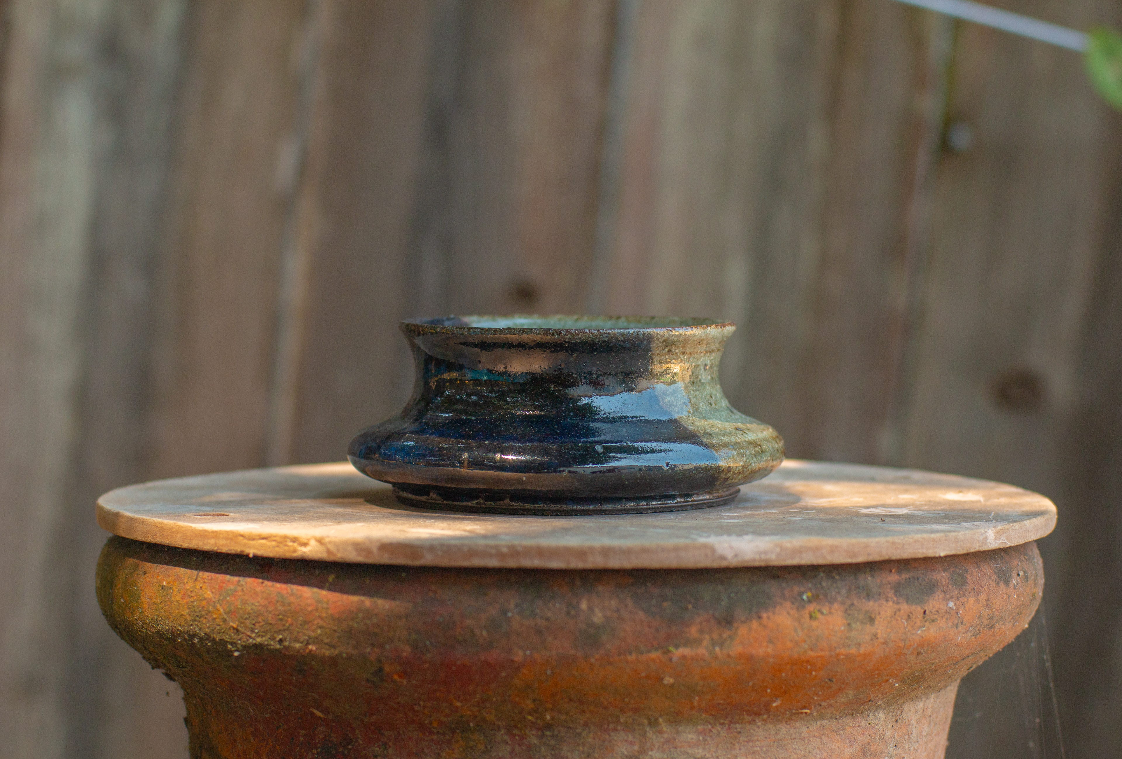 Split-Colored Stout & Wide Jar 1